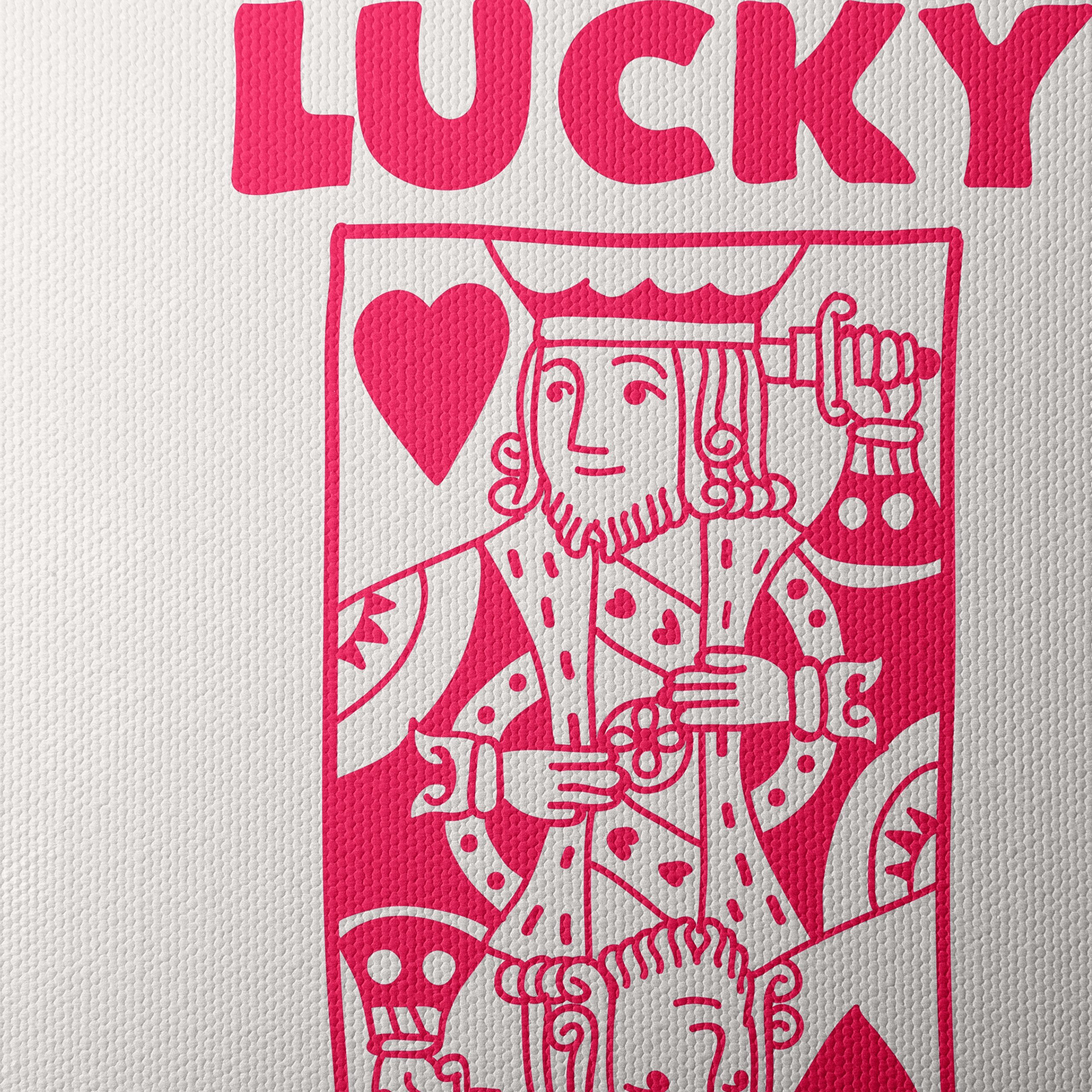 Lucky You Playing Card Artwork 3 - Image 4