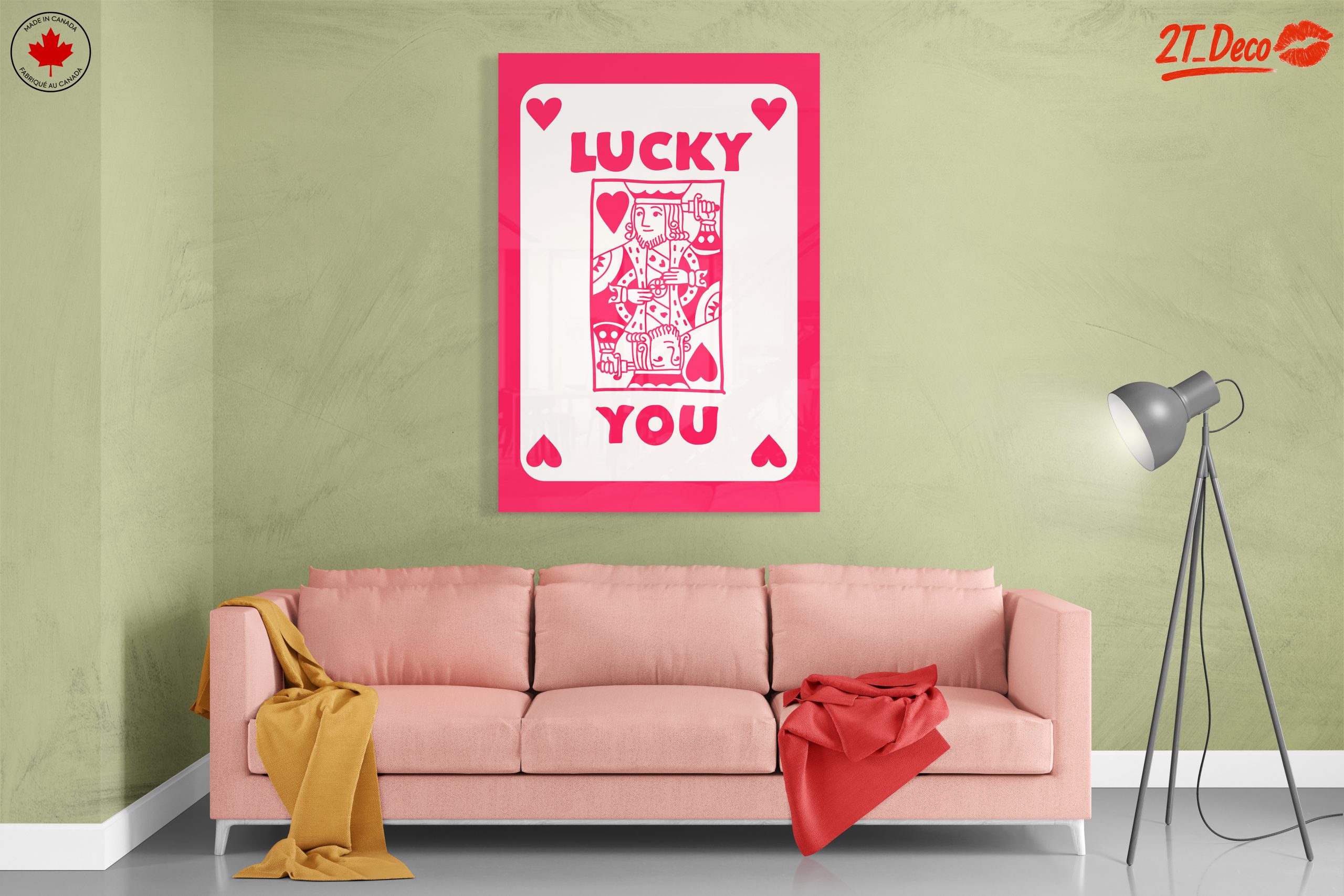 Lucky You Playing Card Artwork 3 - Image 7