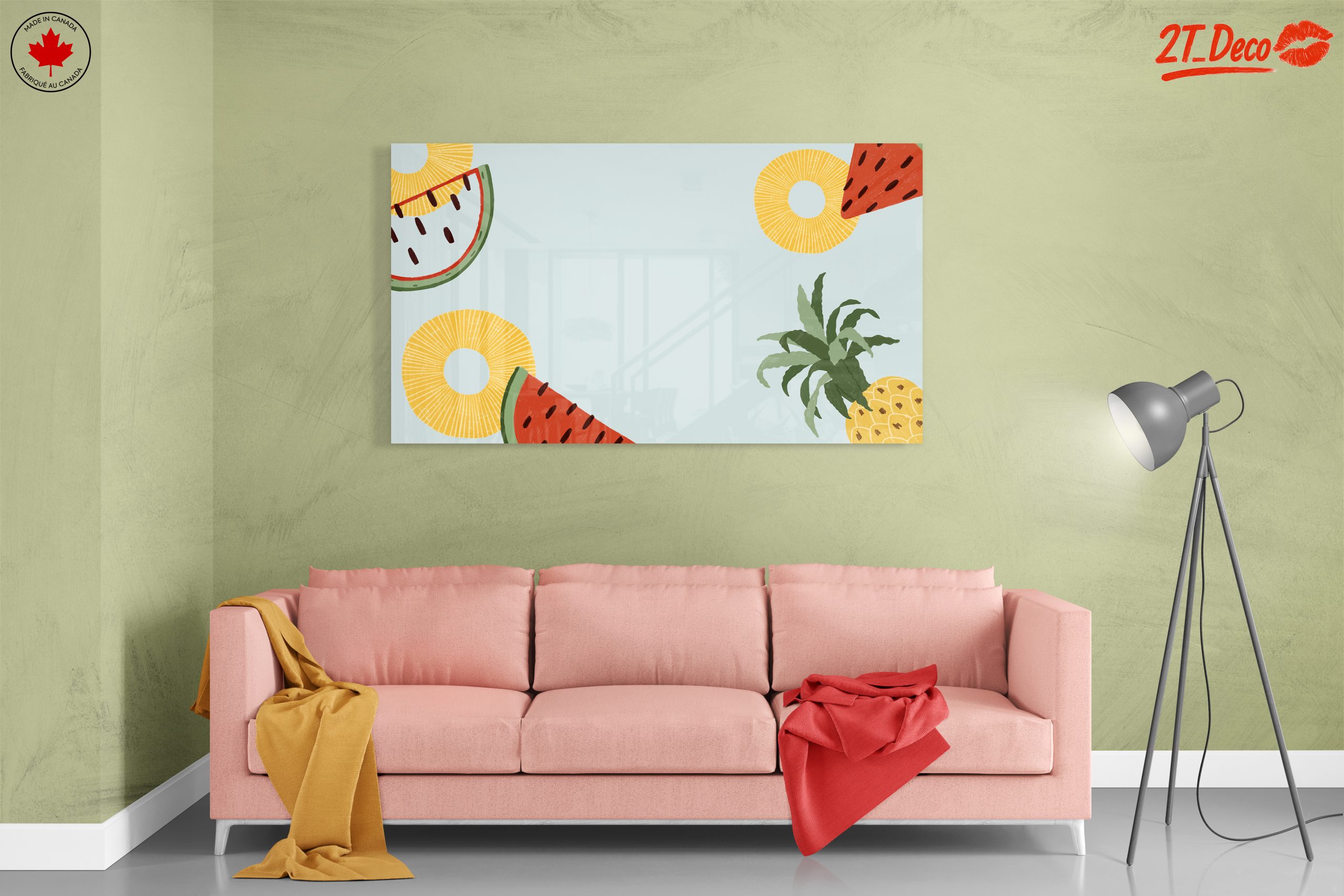 Colorful Abstract Food Artwork 3 - Image 7