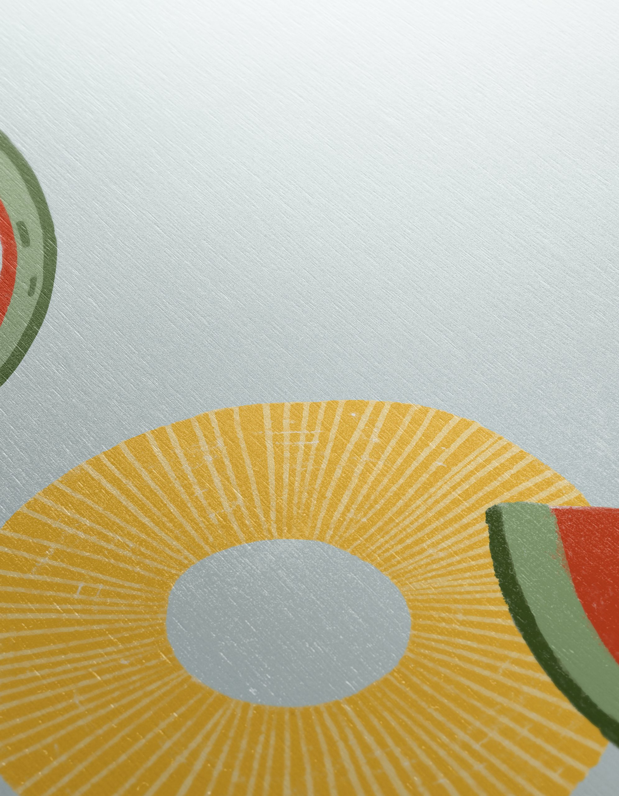 Colorful Abstract Food Artwork 3 - Image 12