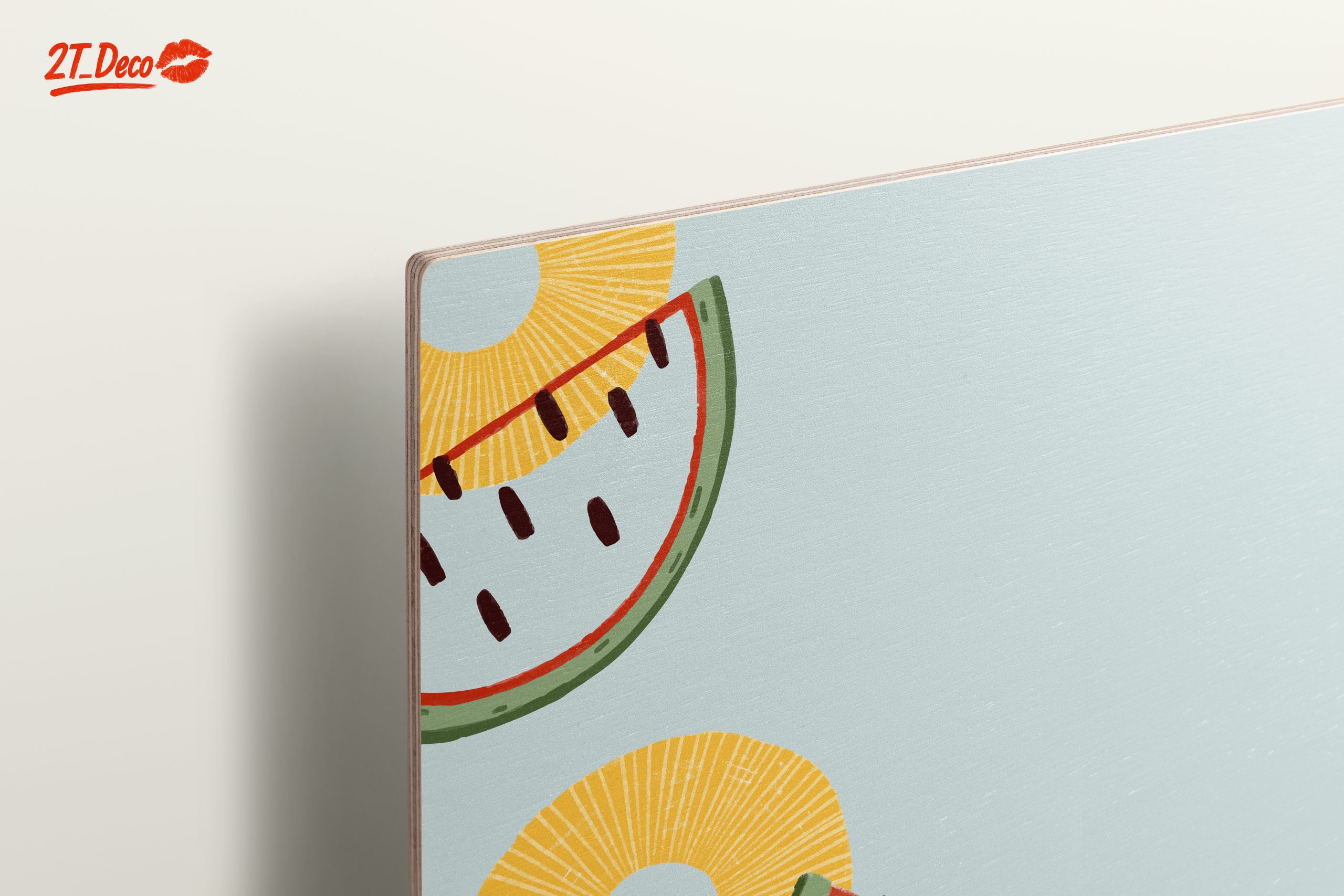 Colorful Abstract Food Artwork 3 - Image 15