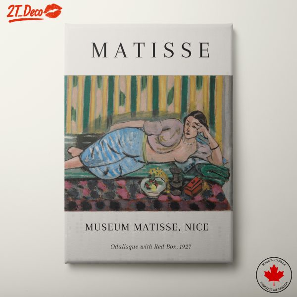Matisse Odalisque with Red Box Art