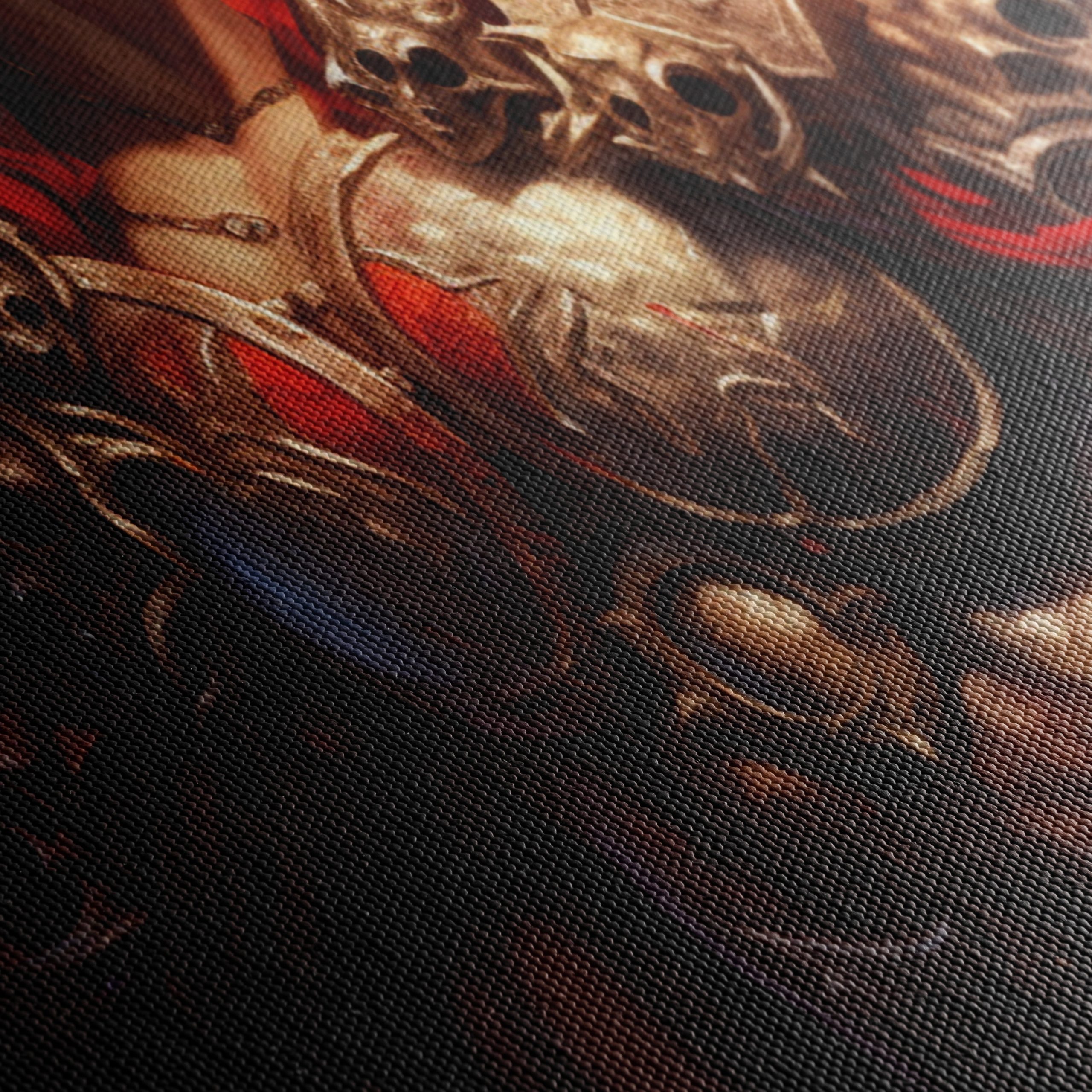 Dynamic Fantasy Character with Sword and Armor - Image 5