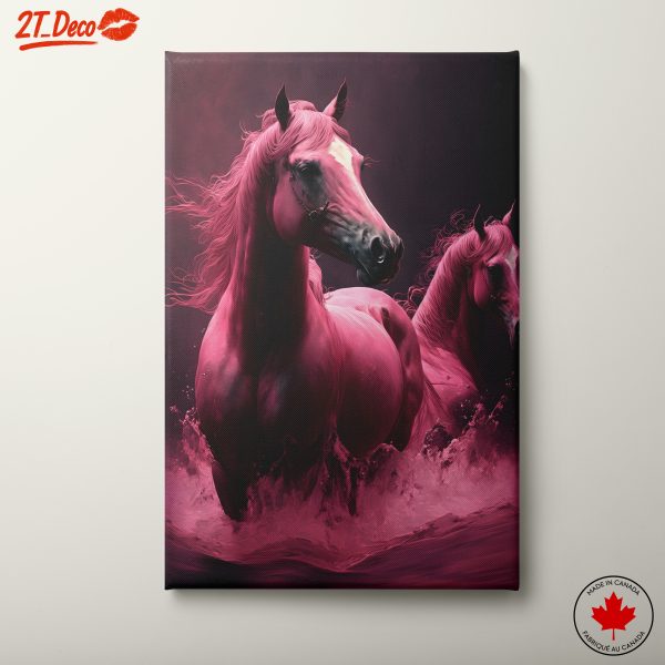 Vibrant Colorful Horse Artwork