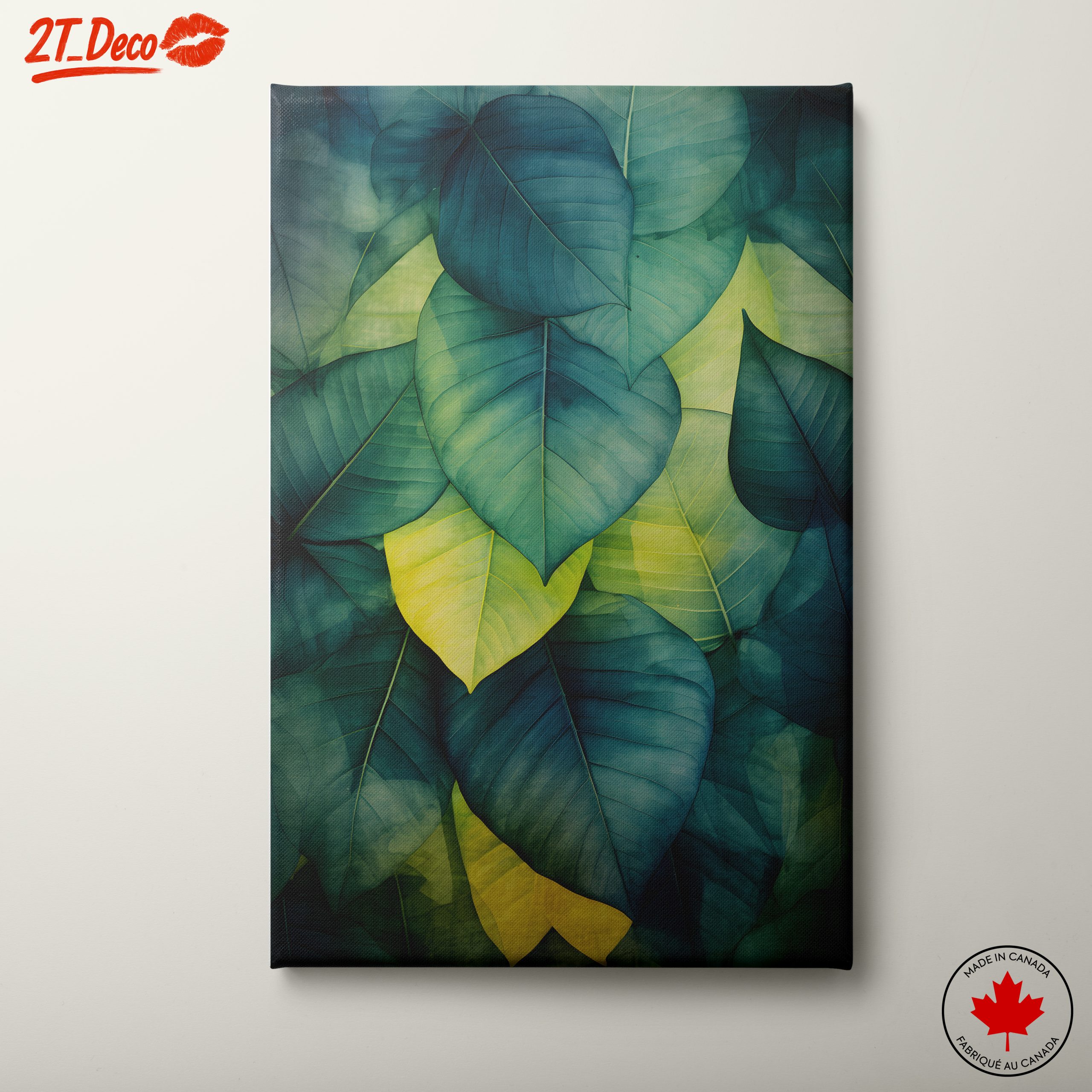 Elegant Botanical Leaf Art 3