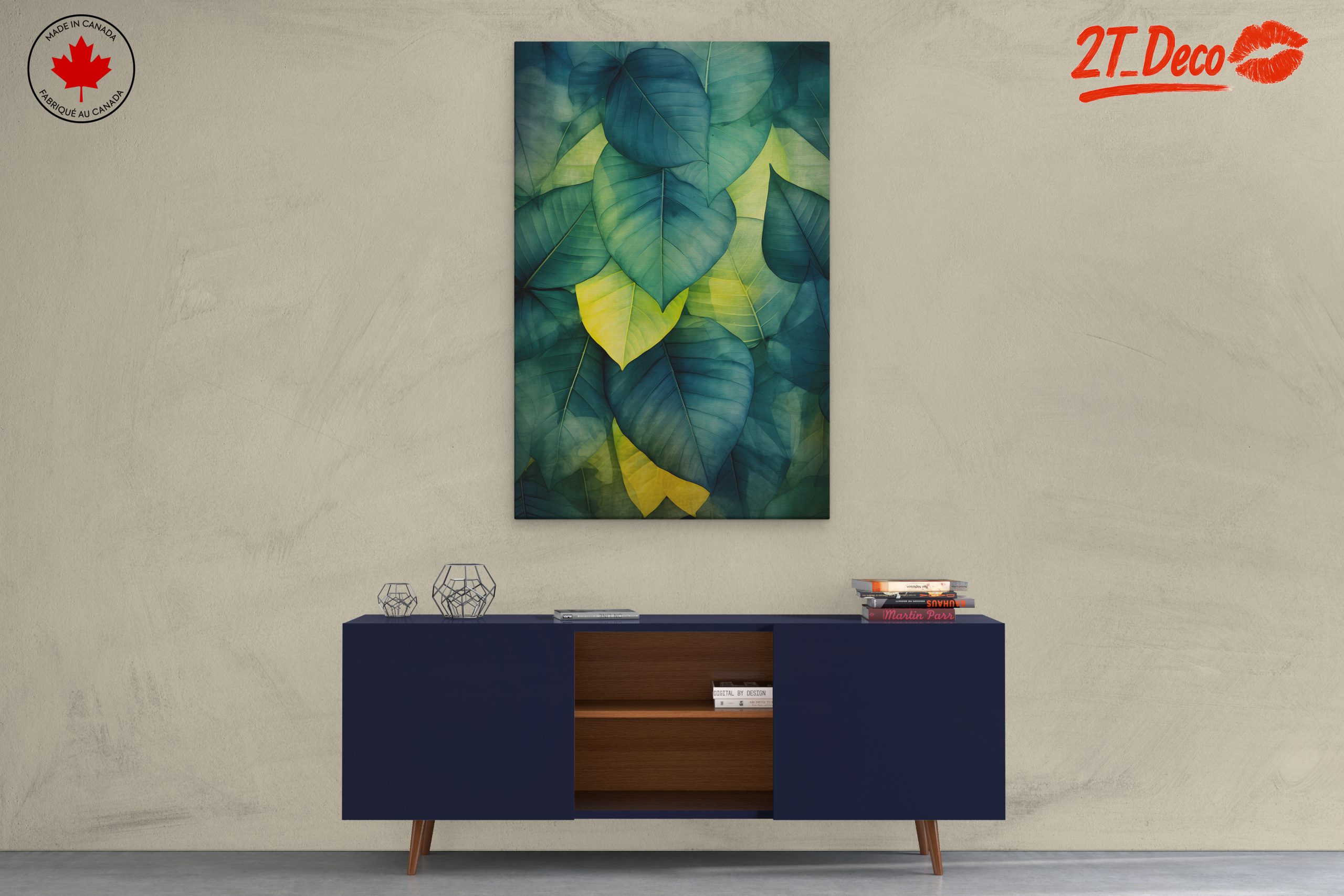 Elegant Botanical Leaf Art 3 - Image 3