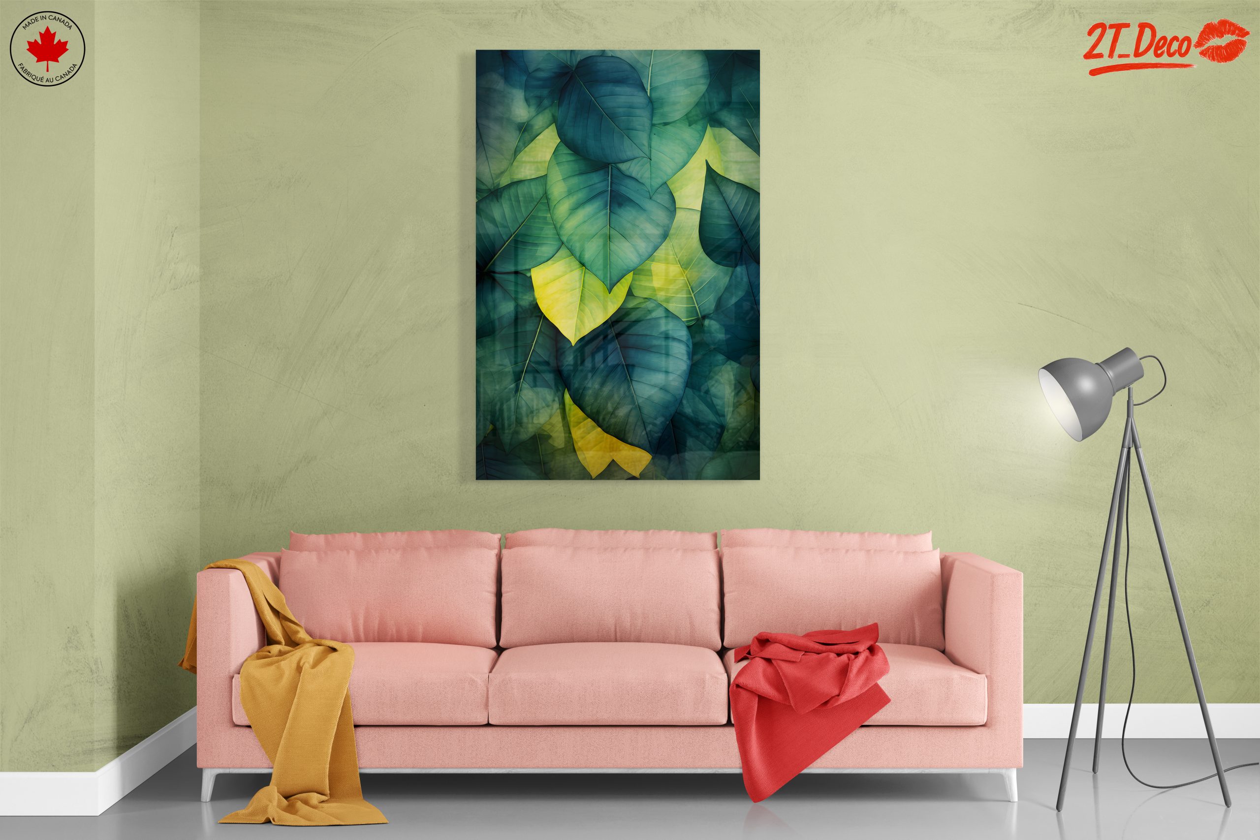Elegant Botanical Leaf Art 3 - Image 7