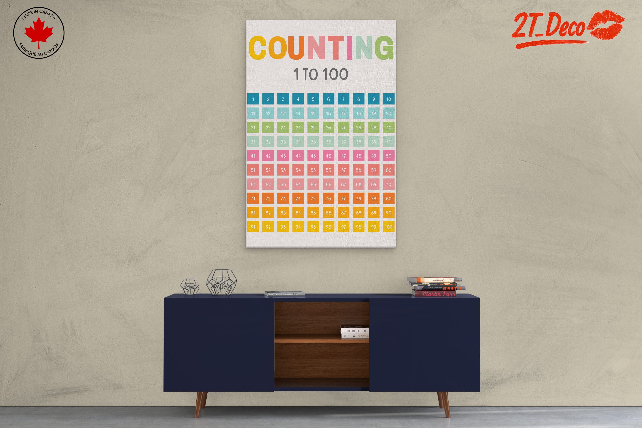 Counting Educational Wall Art for Kids - Image 3