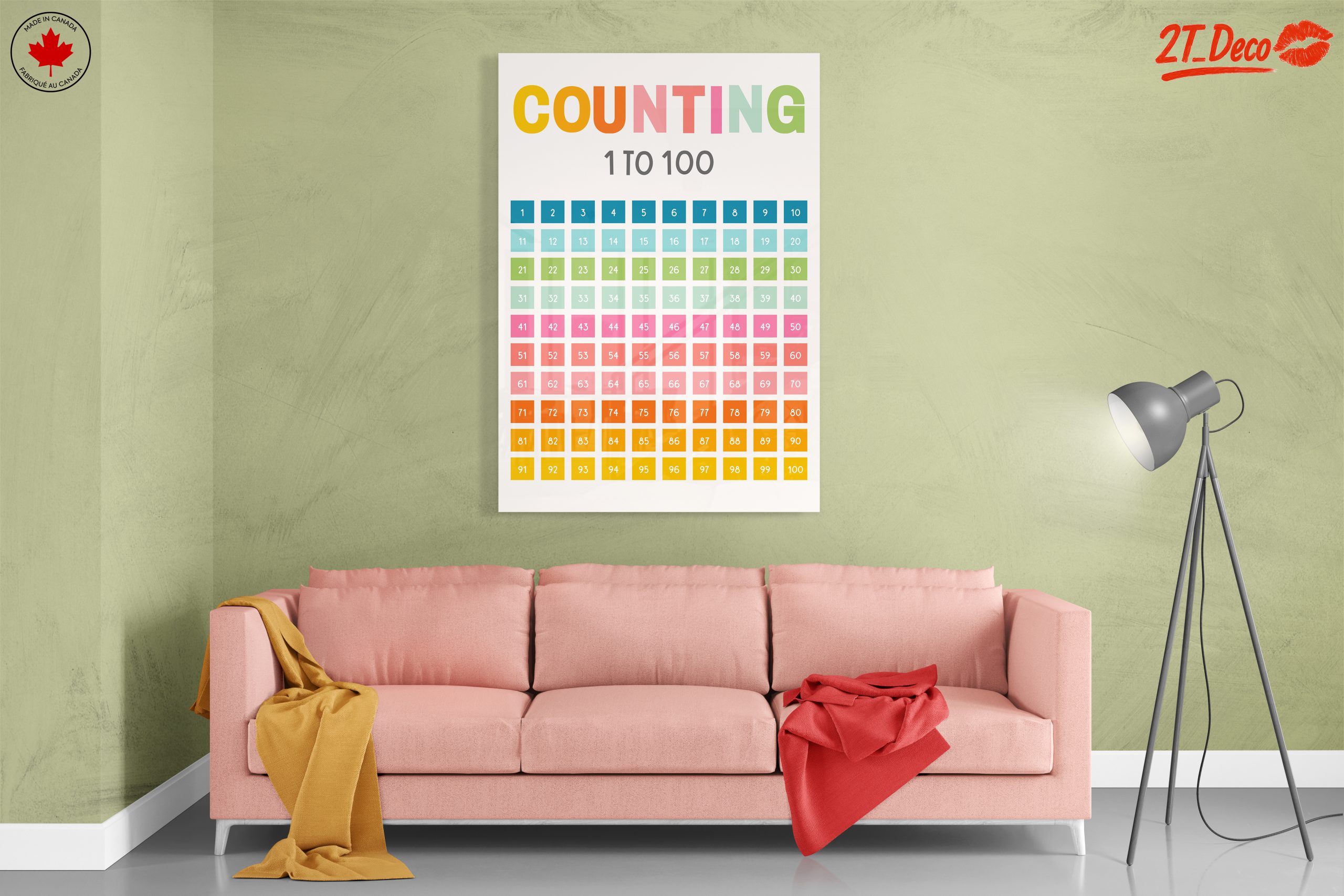 Counting Educational Wall Art for Kids - Image 7