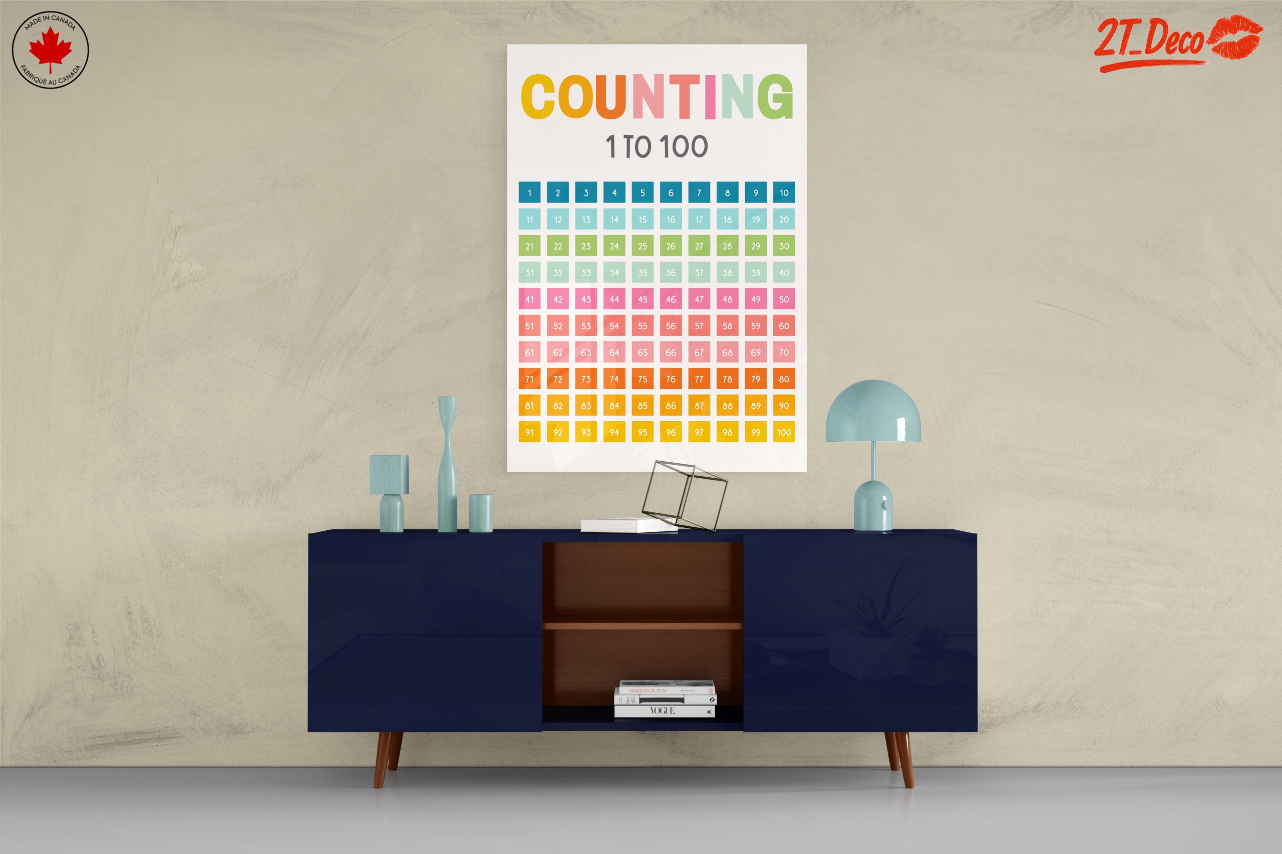 Counting Educational Wall Art for Kids - Image 8