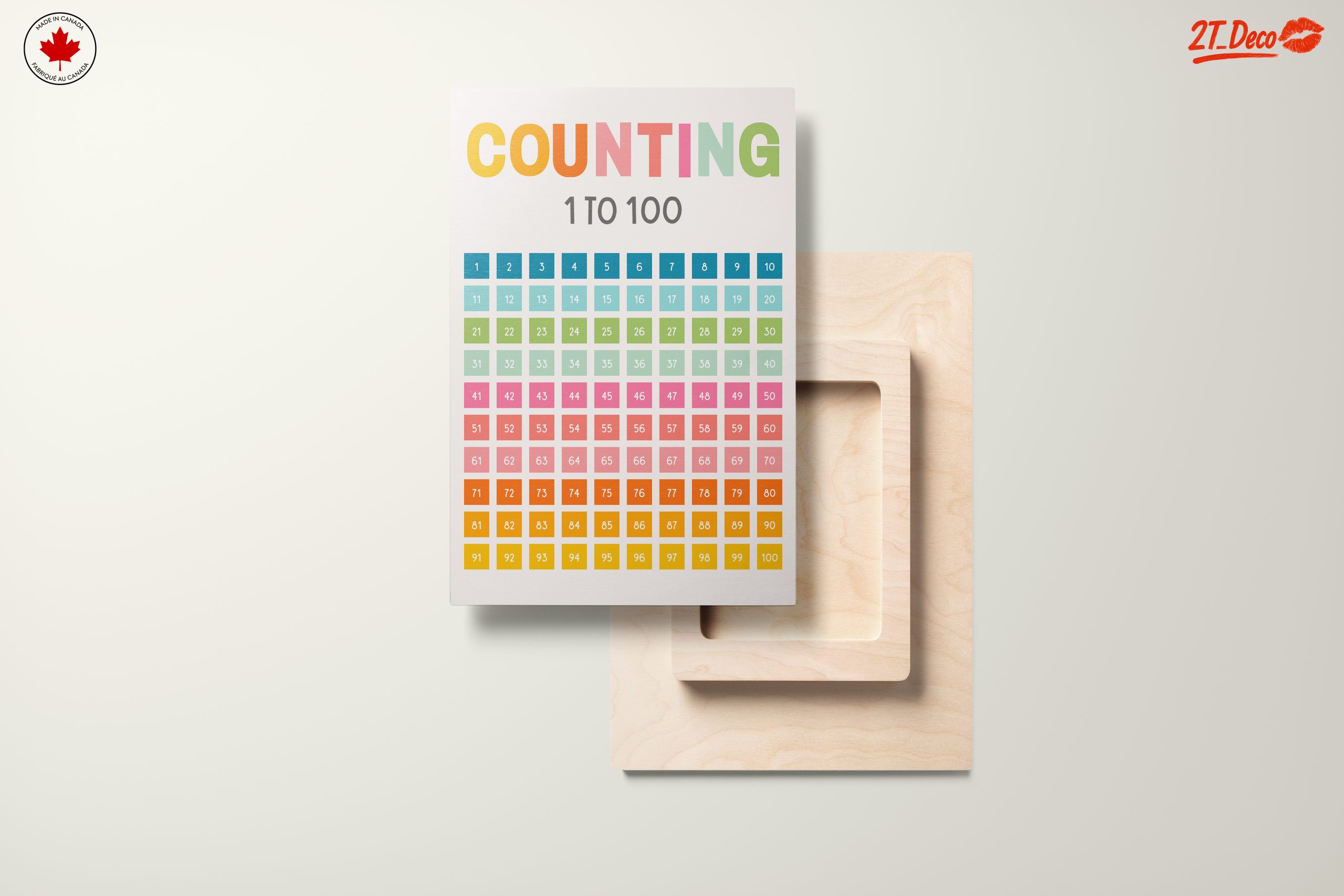 Counting Educational Wall Art for Kids - Image 11