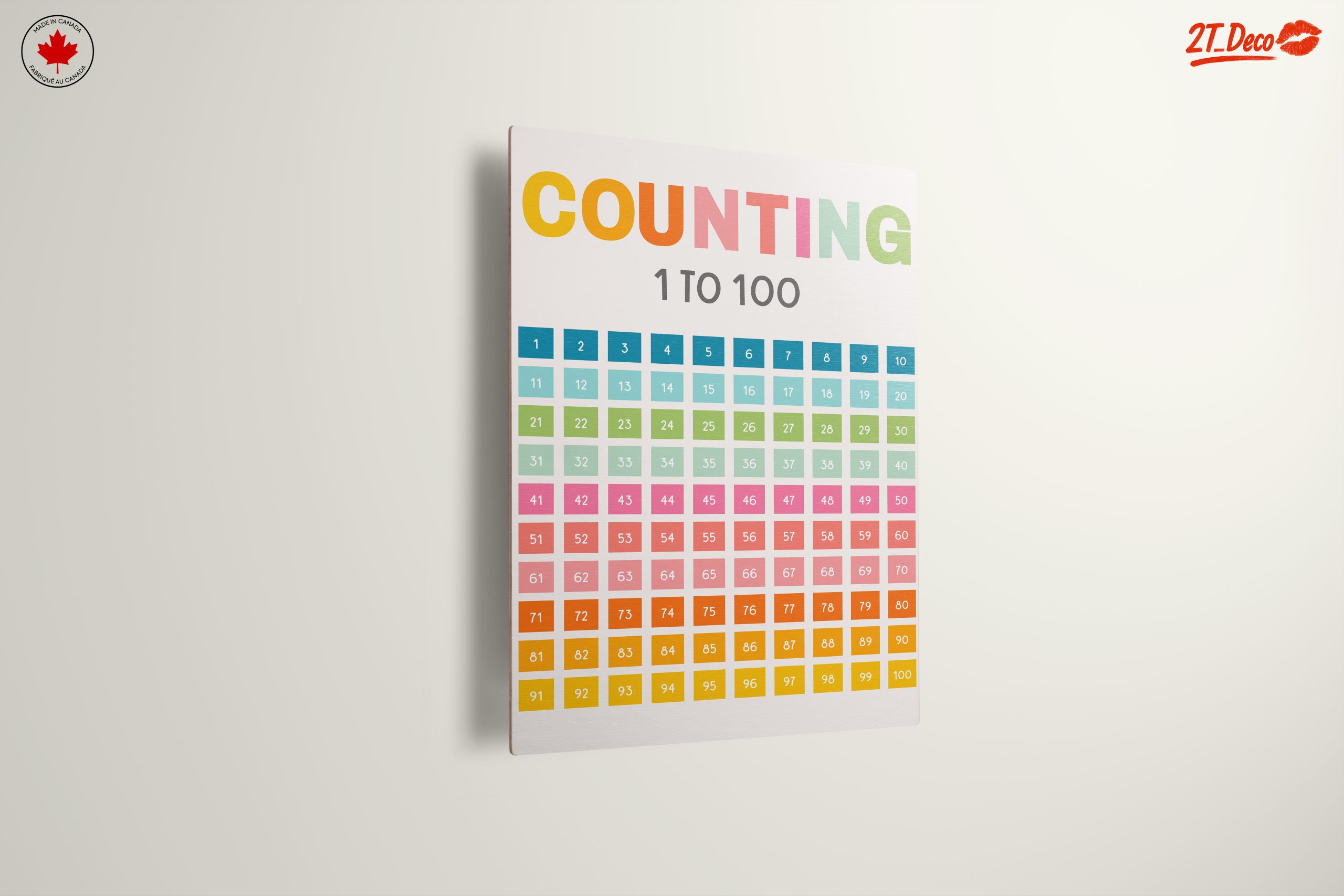 Counting Educational Wall Art for Kids - Image 13
