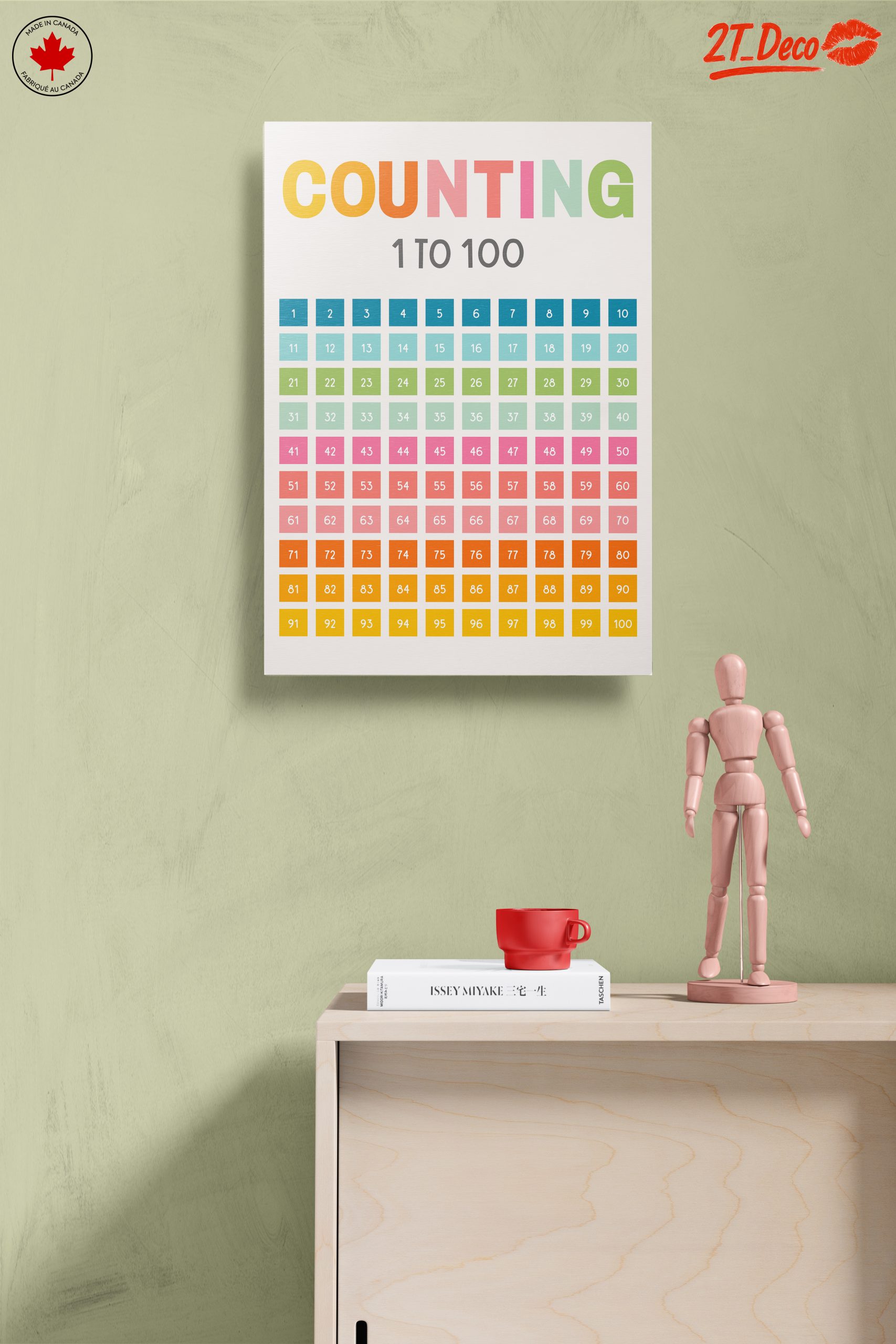Counting Educational Wall Art for Kids - Image 14