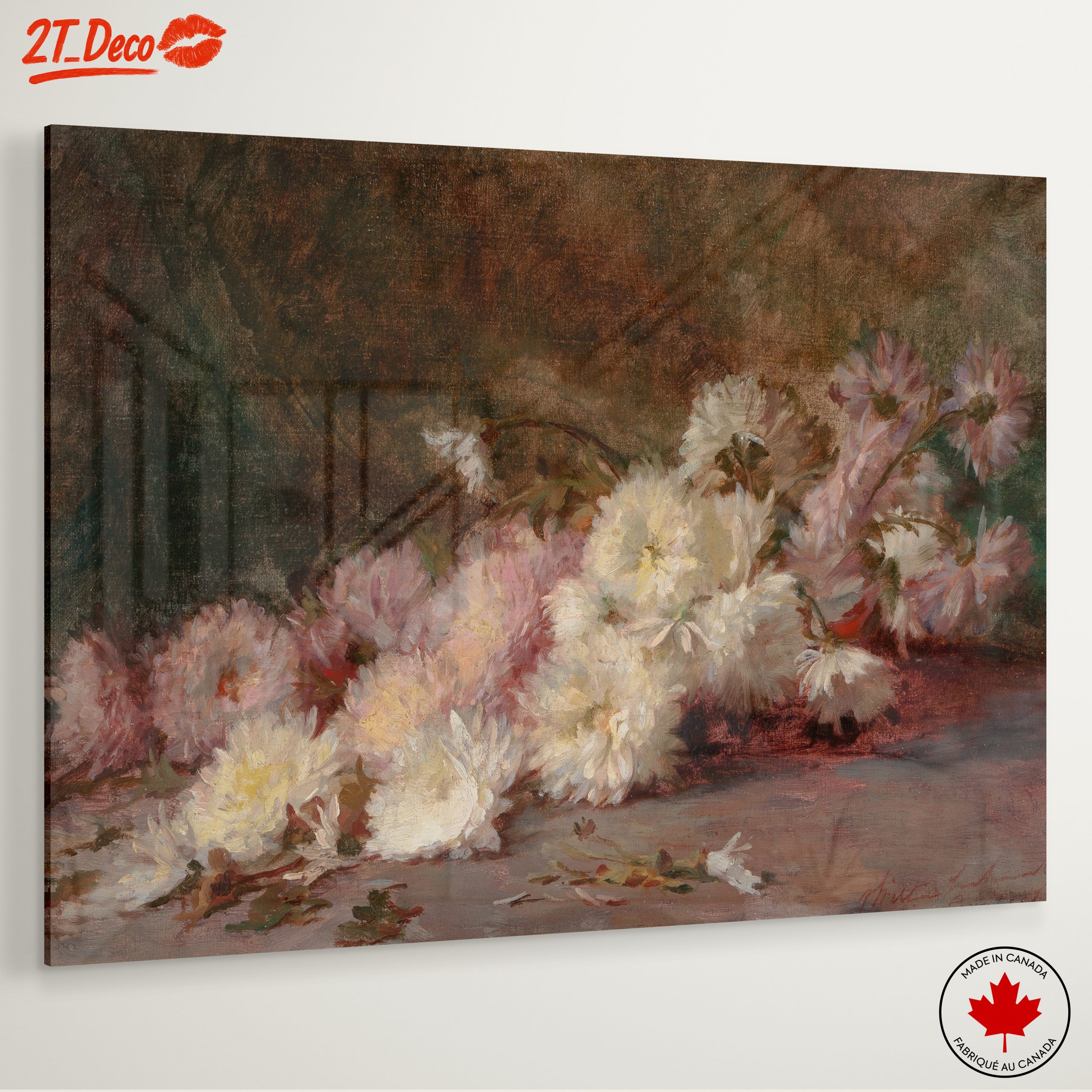 Elegant Floral Arrangement Artwork 4 - Image 6