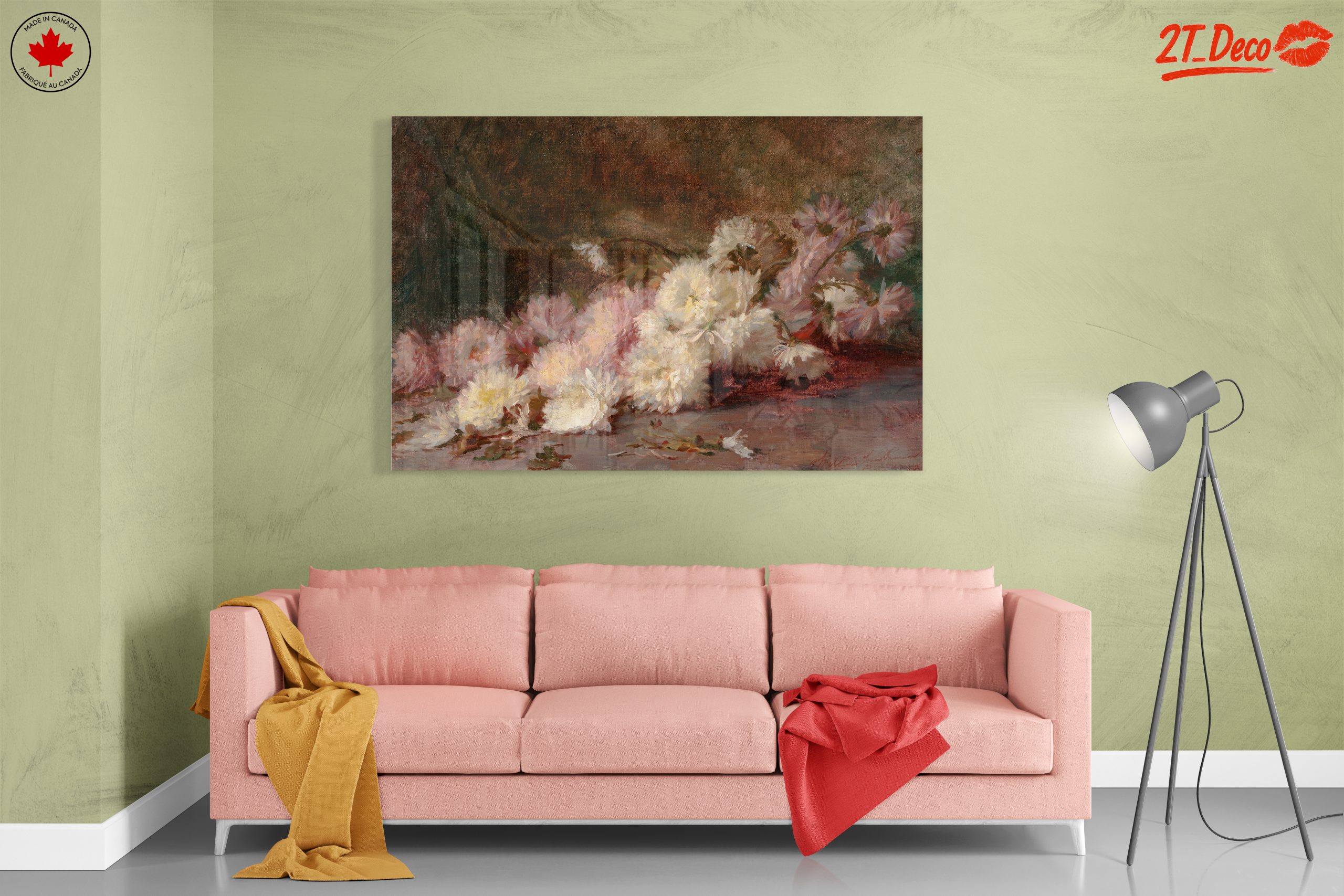 Elegant Floral Arrangement Artwork 4 - Image 7