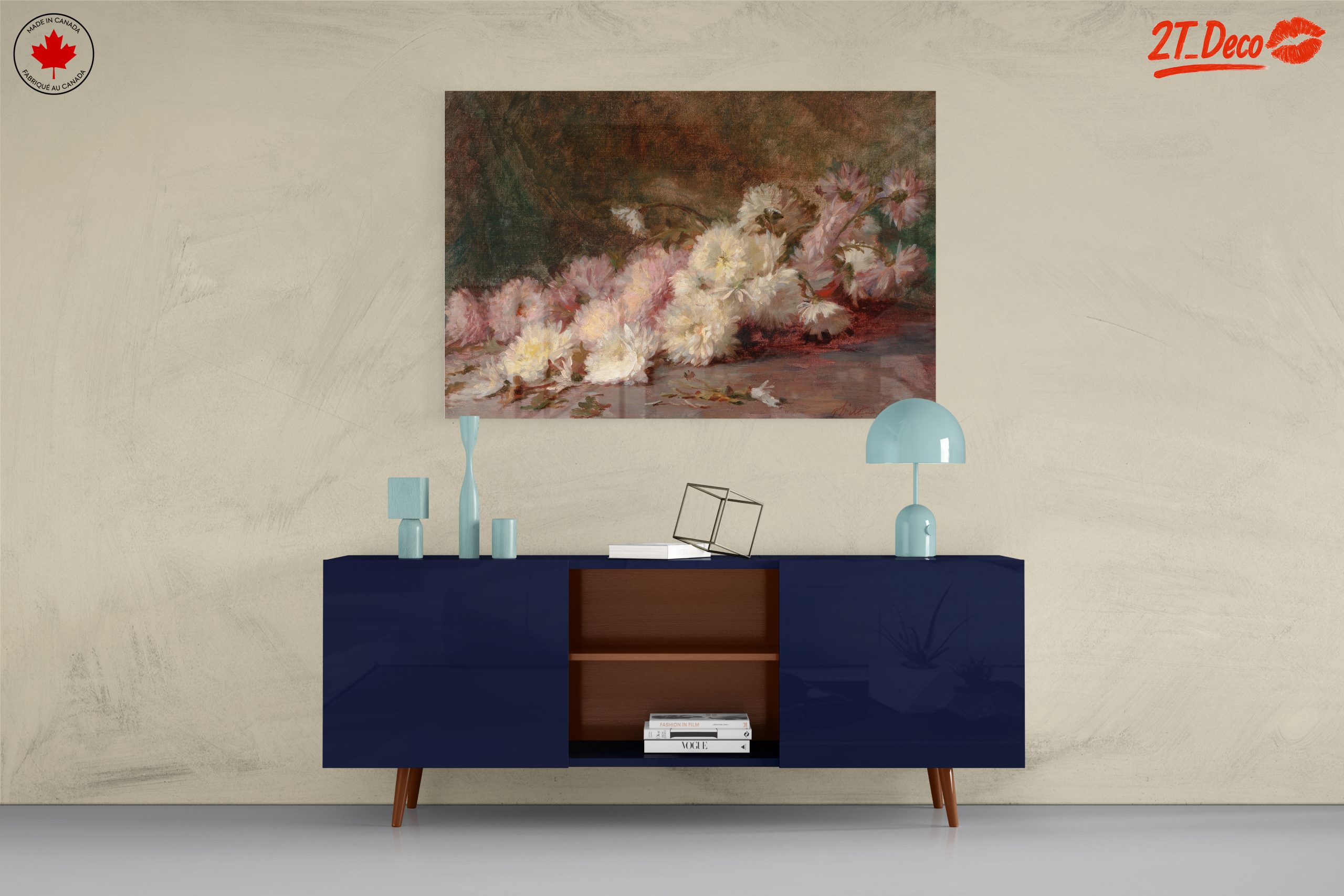 Elegant Floral Arrangement Artwork 4 - Image 8