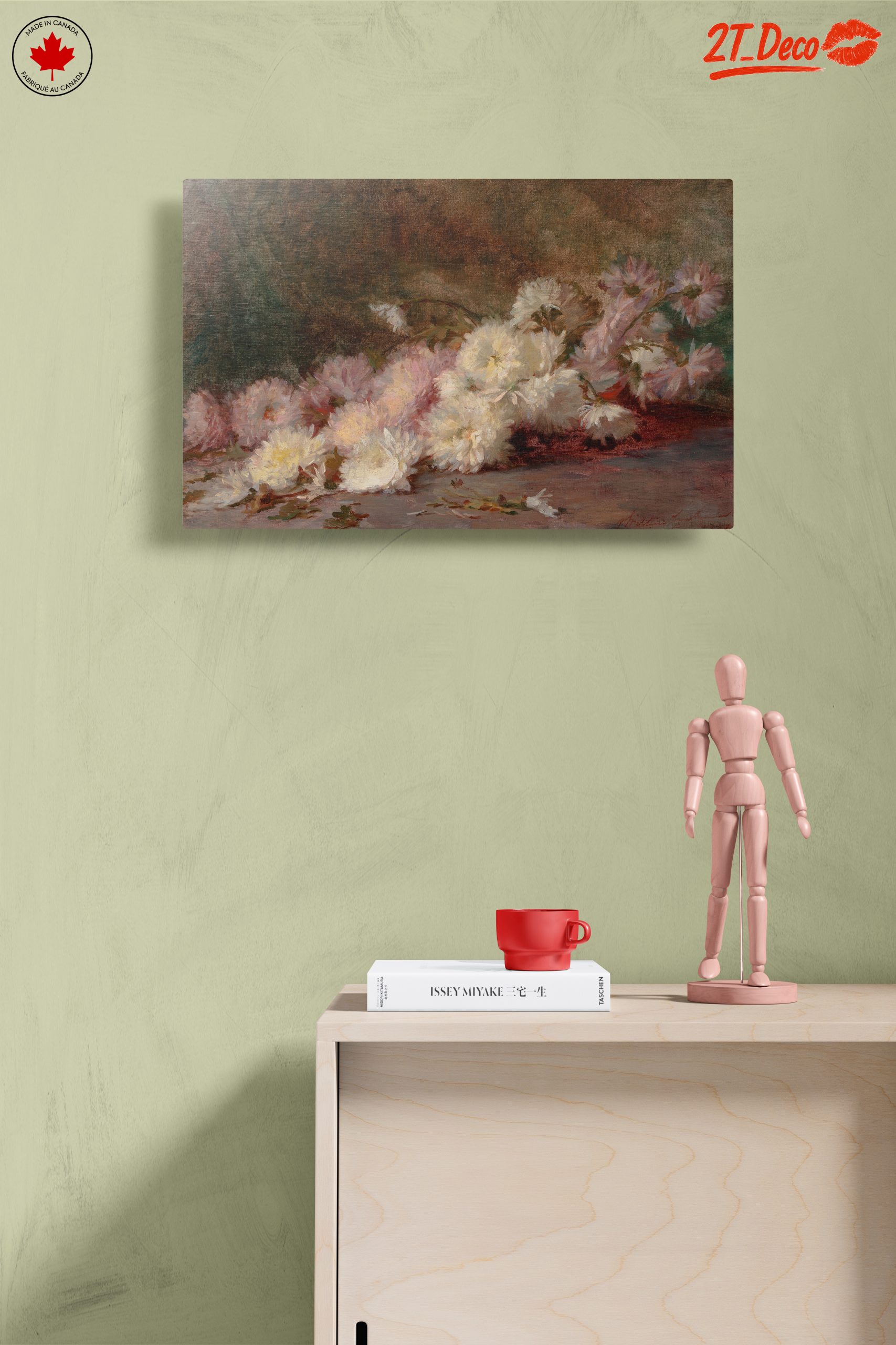 Elegant Floral Arrangement Artwork 4 - Image 14