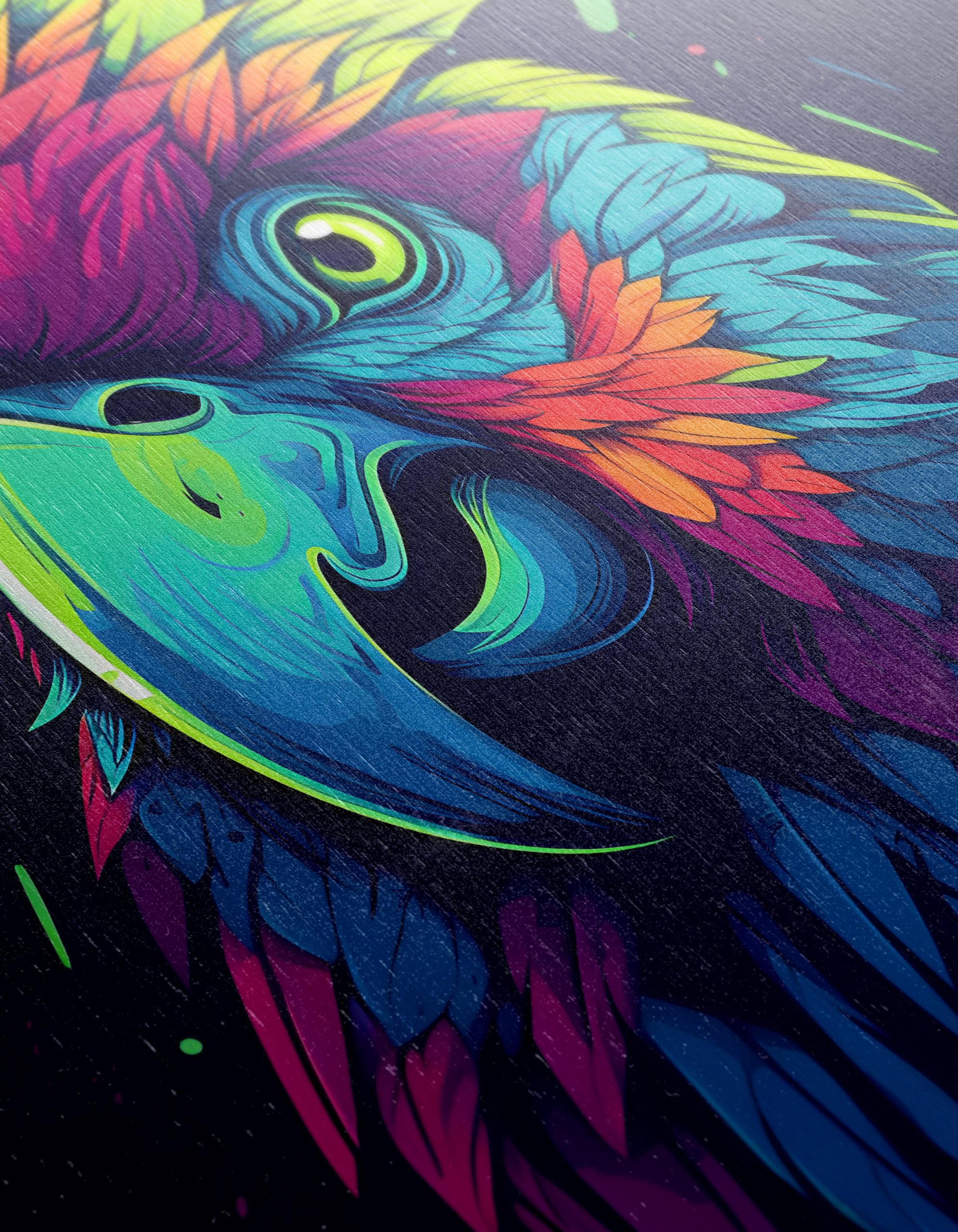 Vibrant Parrot Artwork with Bold Colors - Image 12