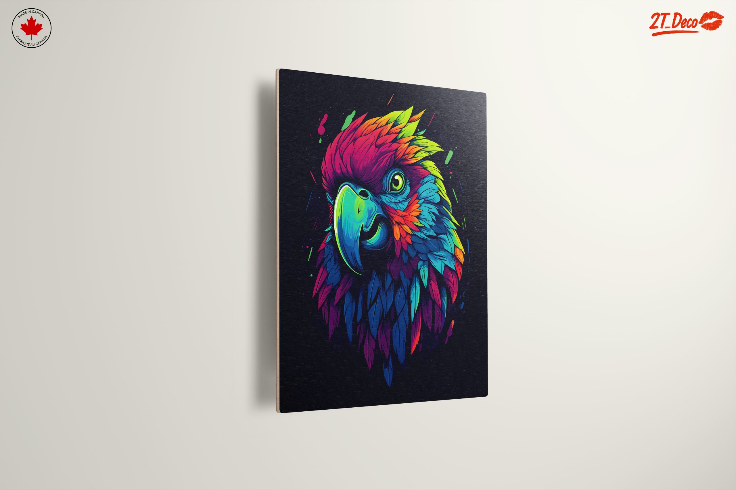 Vibrant Parrot Artwork with Bold Colors - Image 13