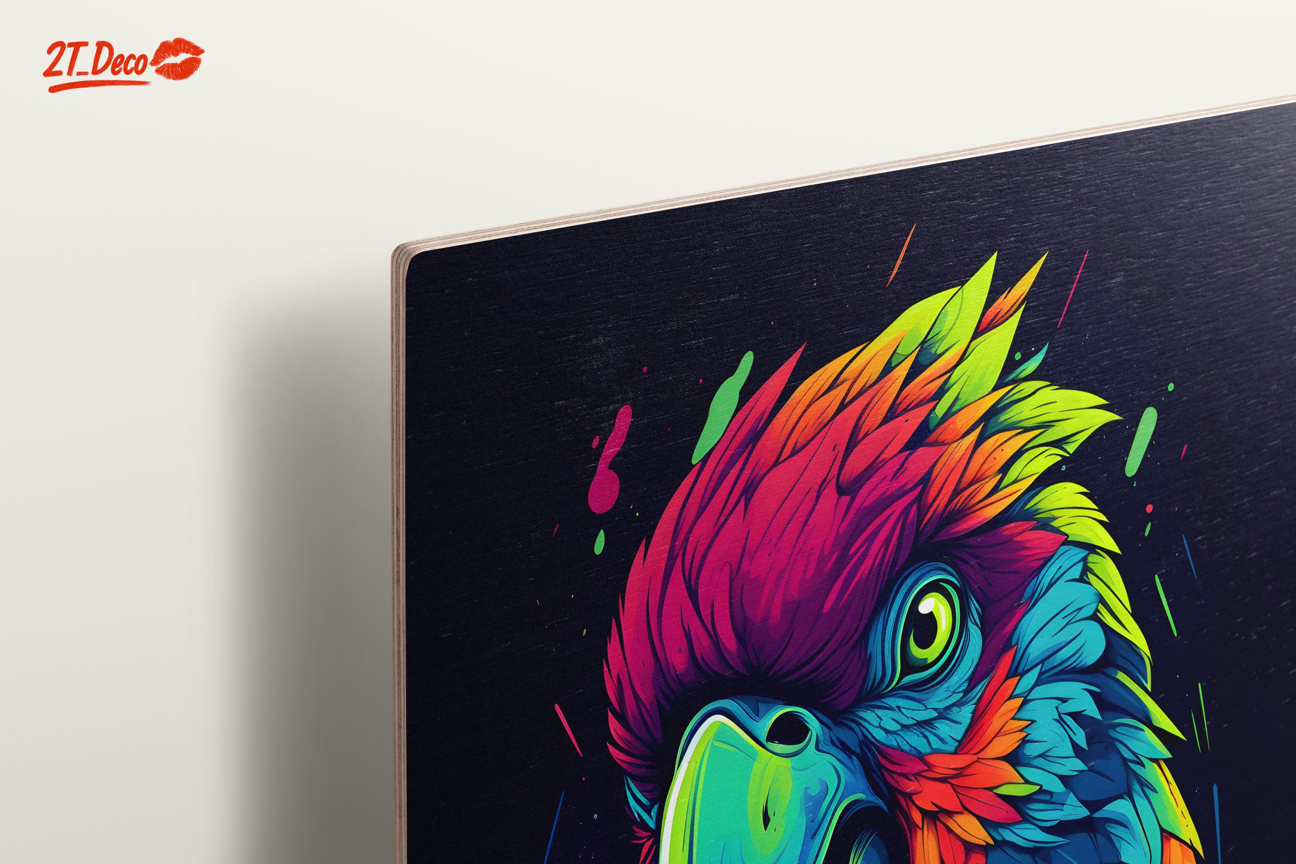 Vibrant Parrot Artwork with Bold Colors - Image 15