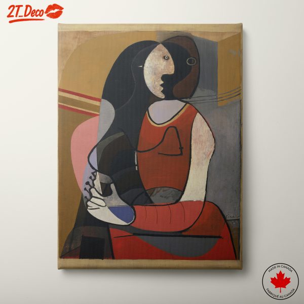 Stylized Modern Artistic Portrait of a Woman