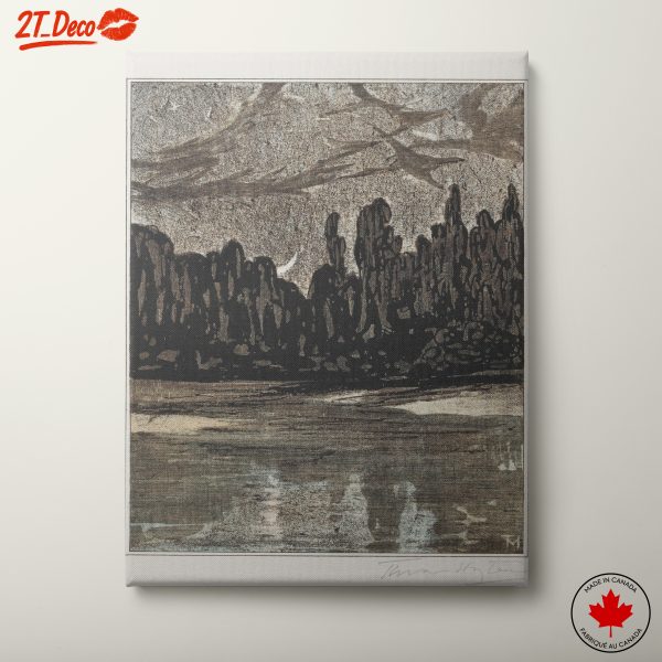 Stylized Abstract Landscape Artwork
