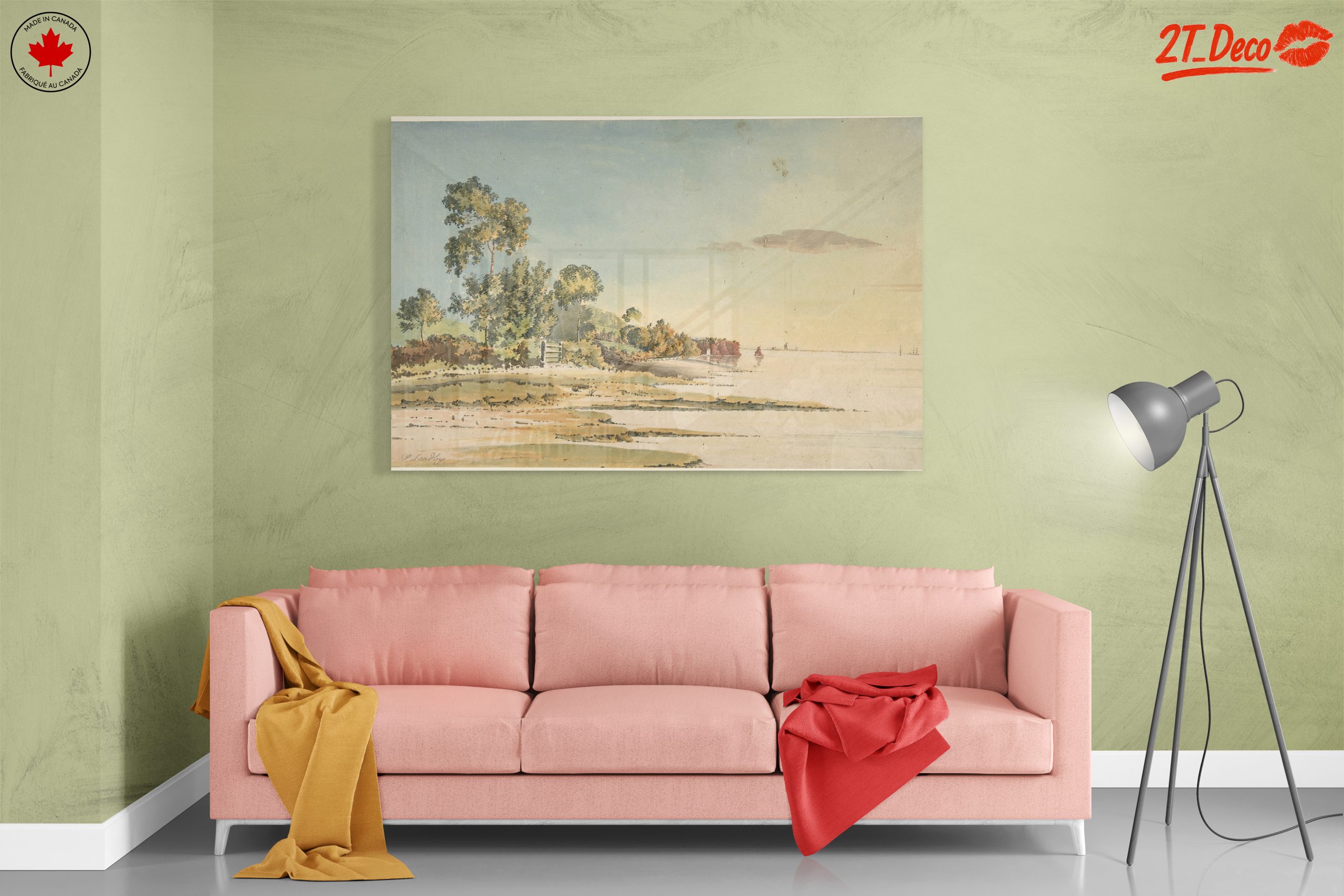 Serene Coastal Landscape Art - Image 7