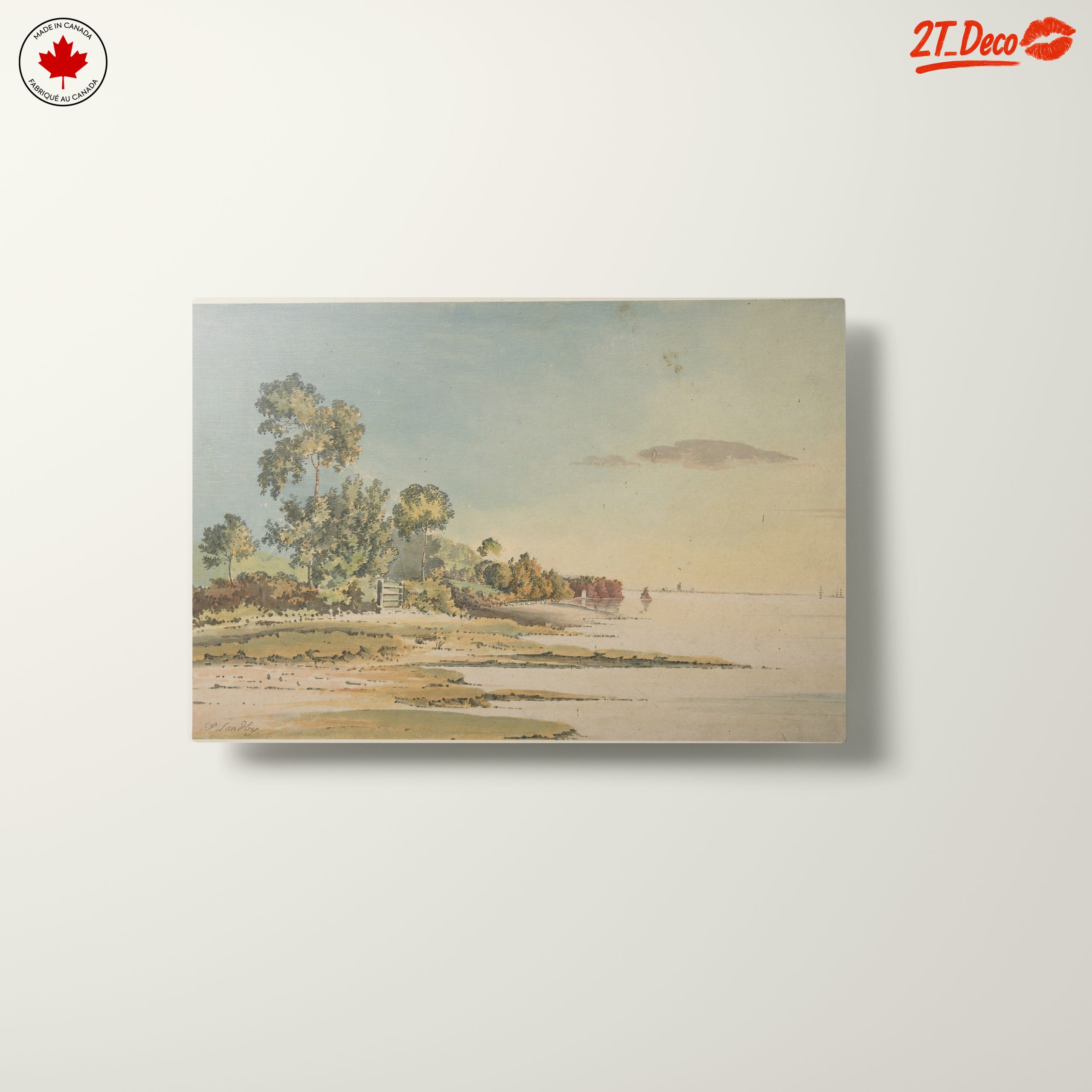 Serene Coastal Landscape Art - Image 10