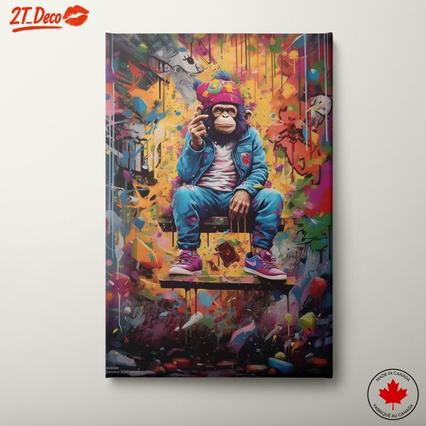Vibrant Dynamic Character Art for Contemporary Spaces