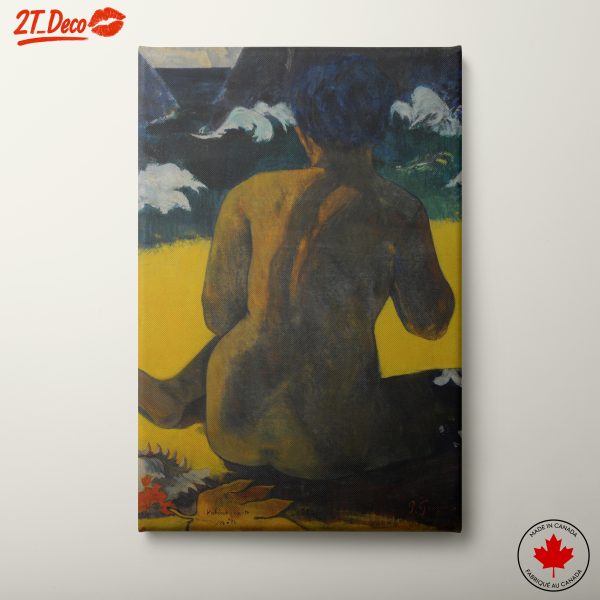 Contemporary Cultural Artwork Depicting a Figure by the Sea