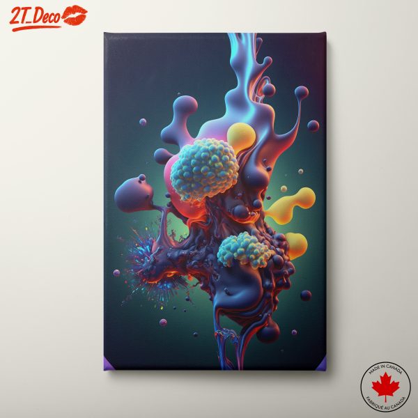 Dynamic Abstract Art Print
