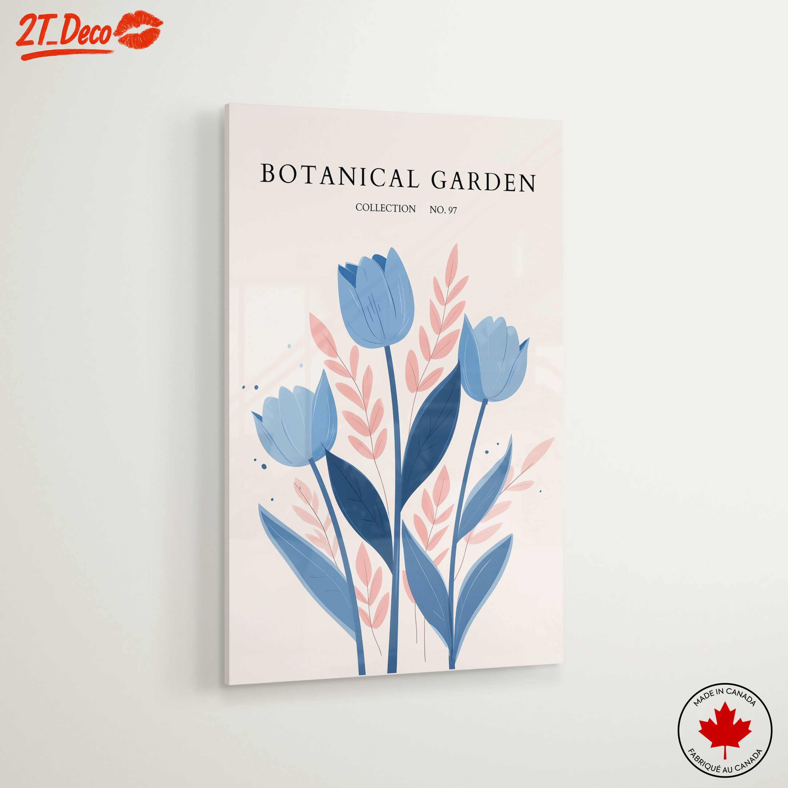 Stylized Floral Composition in Soft Colors - Image 6
