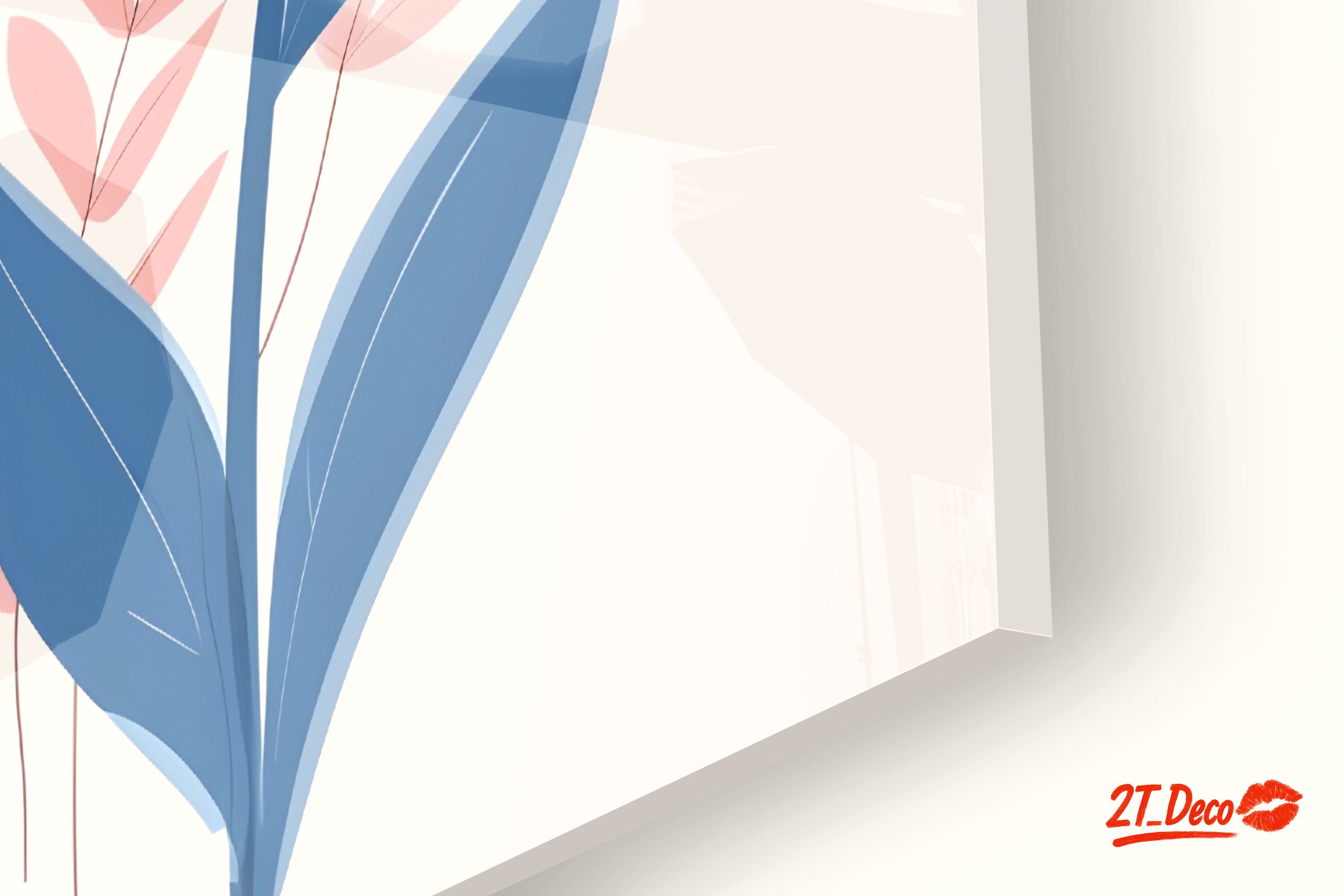 Stylized Floral Composition in Soft Colors - Image 9