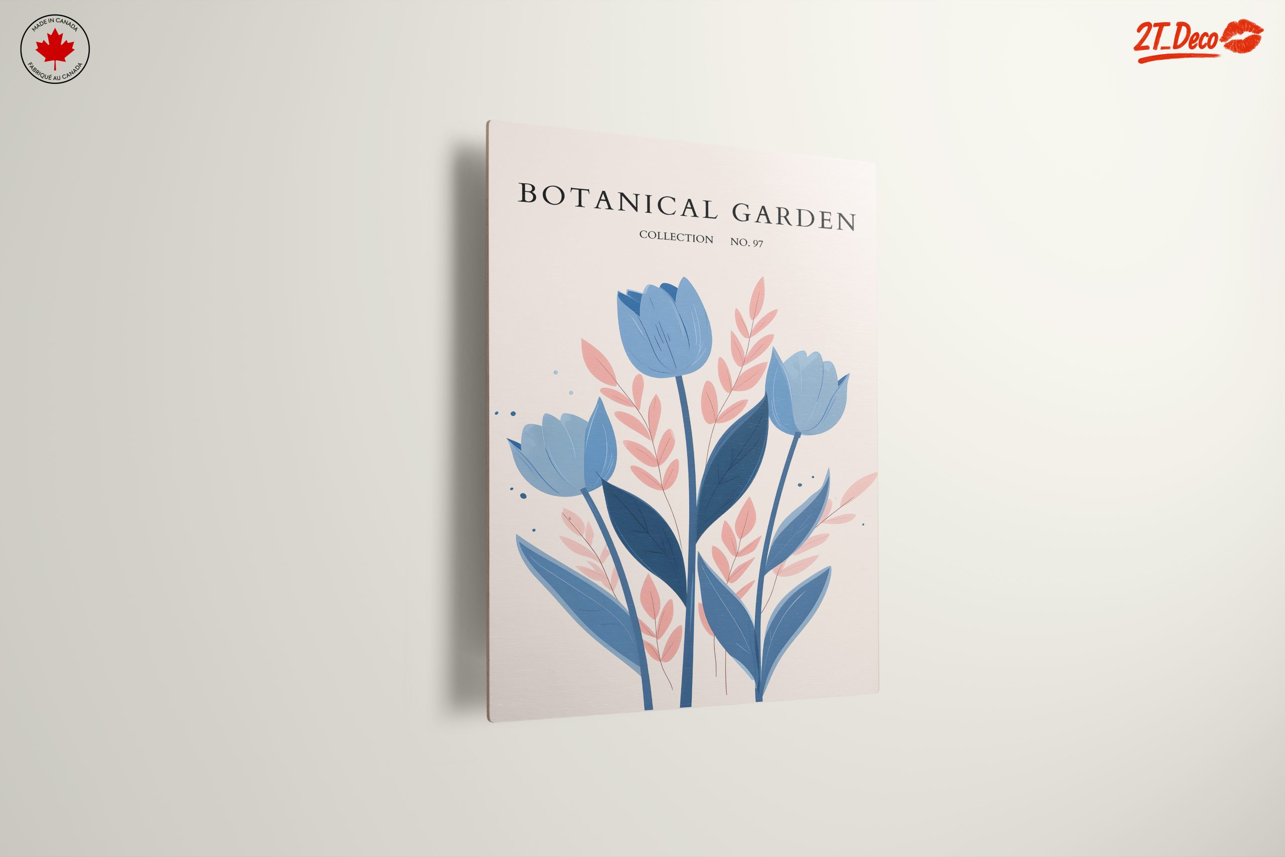 Stylized Floral Composition in Soft Colors - Image 13