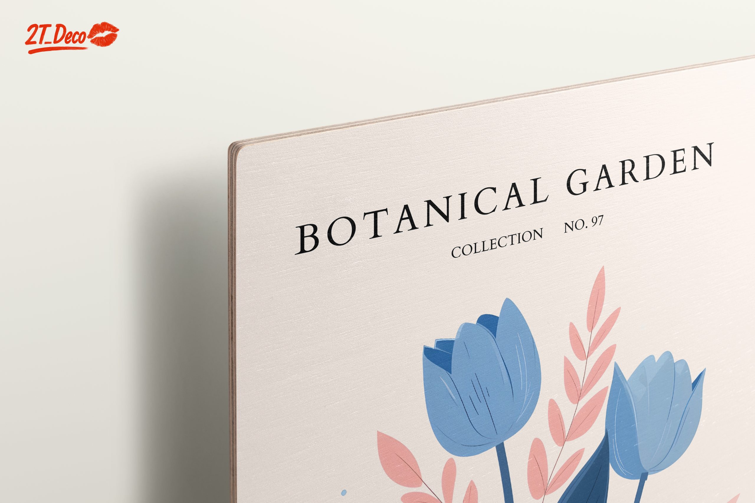 Stylized Floral Composition in Soft Colors - Image 15