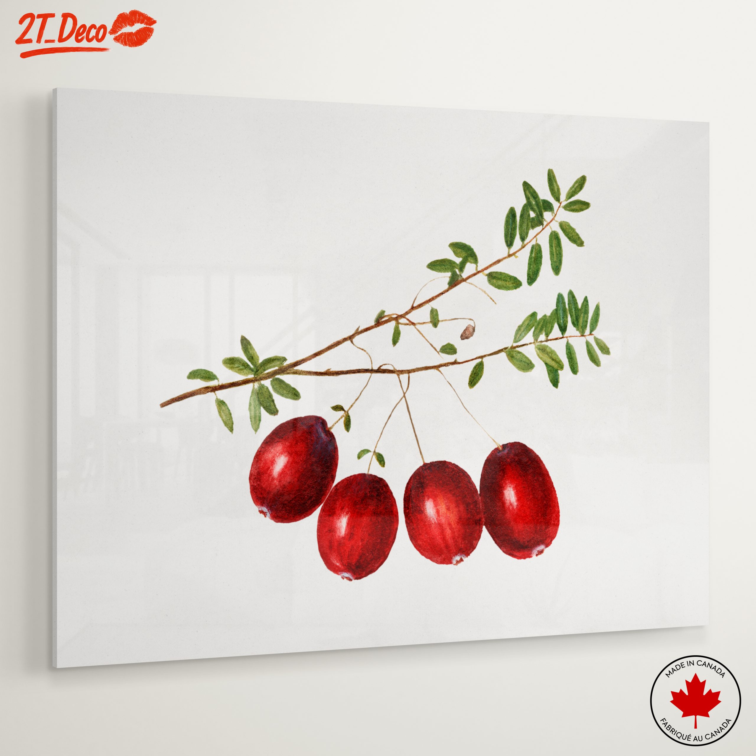 Realistic Botanical Illustration of Red Berries - Image 6