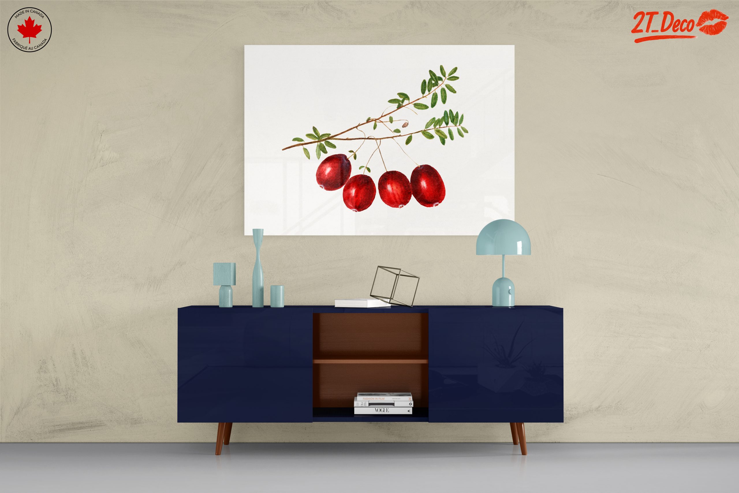 Realistic Botanical Illustration of Red Berries - Image 8