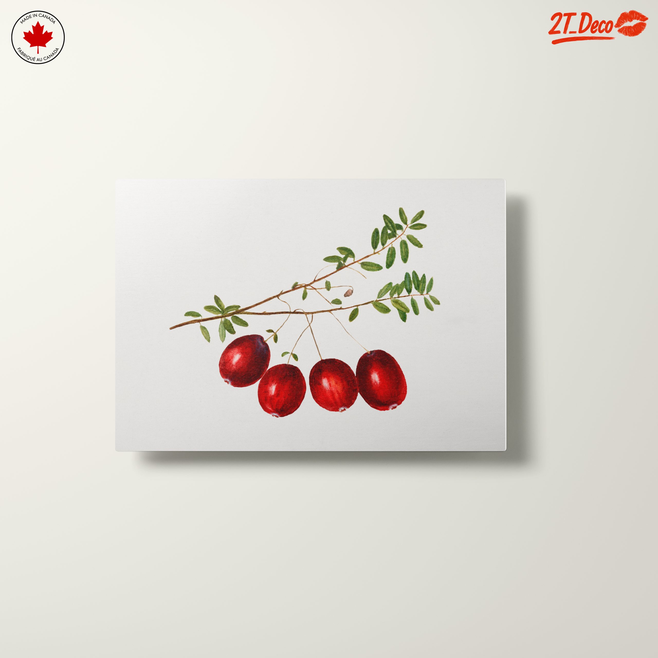 Realistic Botanical Illustration of Red Berries - Image 10