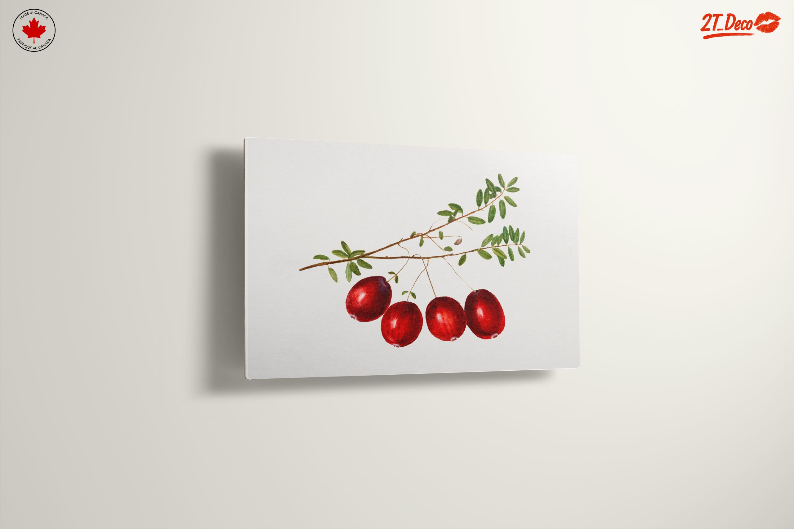 Realistic Botanical Illustration of Red Berries - Image 13