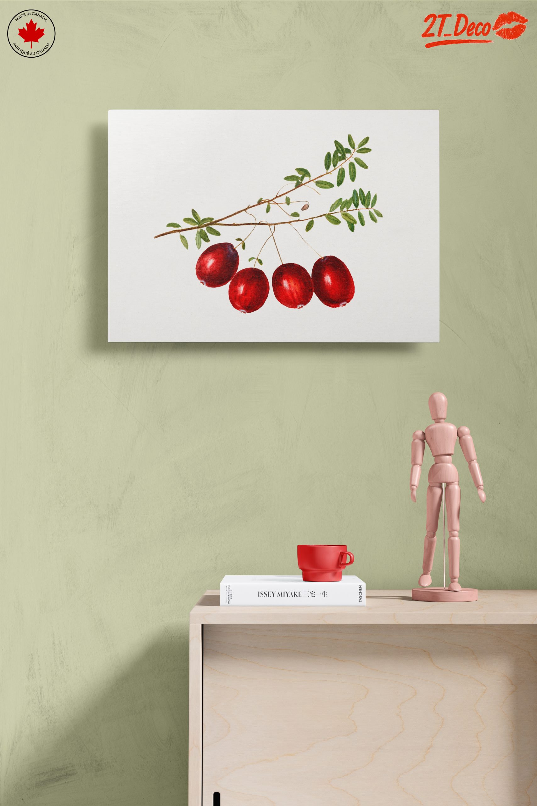 Realistic Botanical Illustration of Red Berries - Image 14