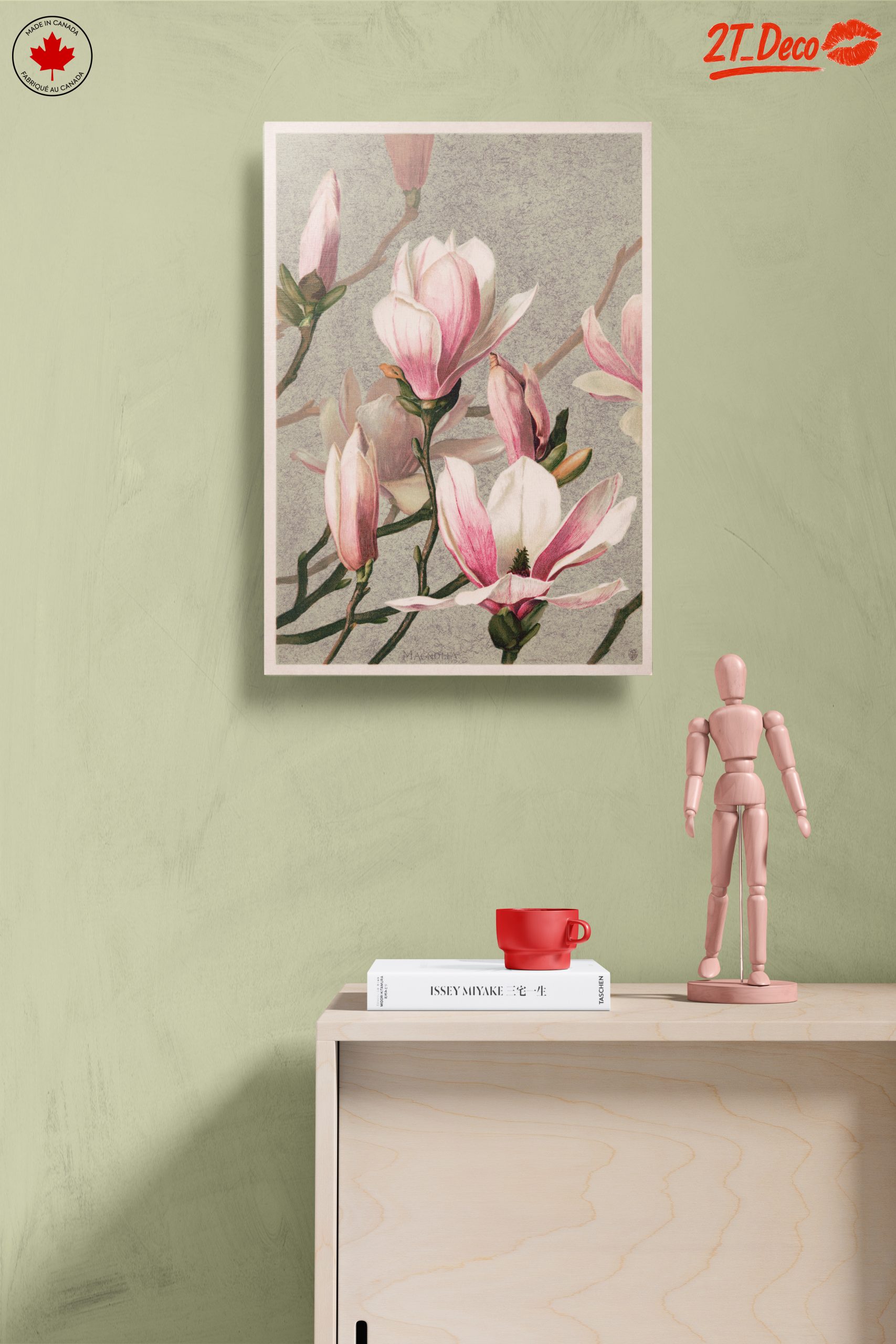 Beautiful Botanical Magnolia Artwork - Image 14