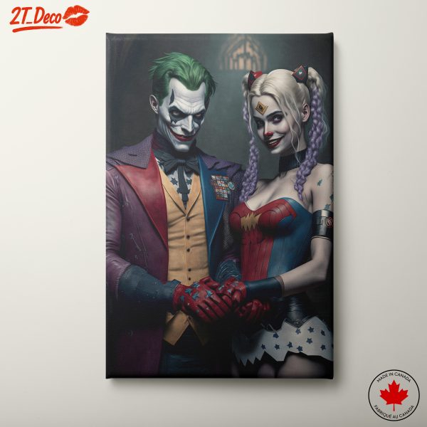 Harley Quinn and Joker Art