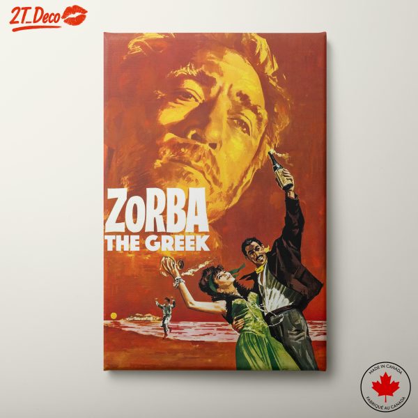 Zorba The Greek Vintage Movie Poster Art