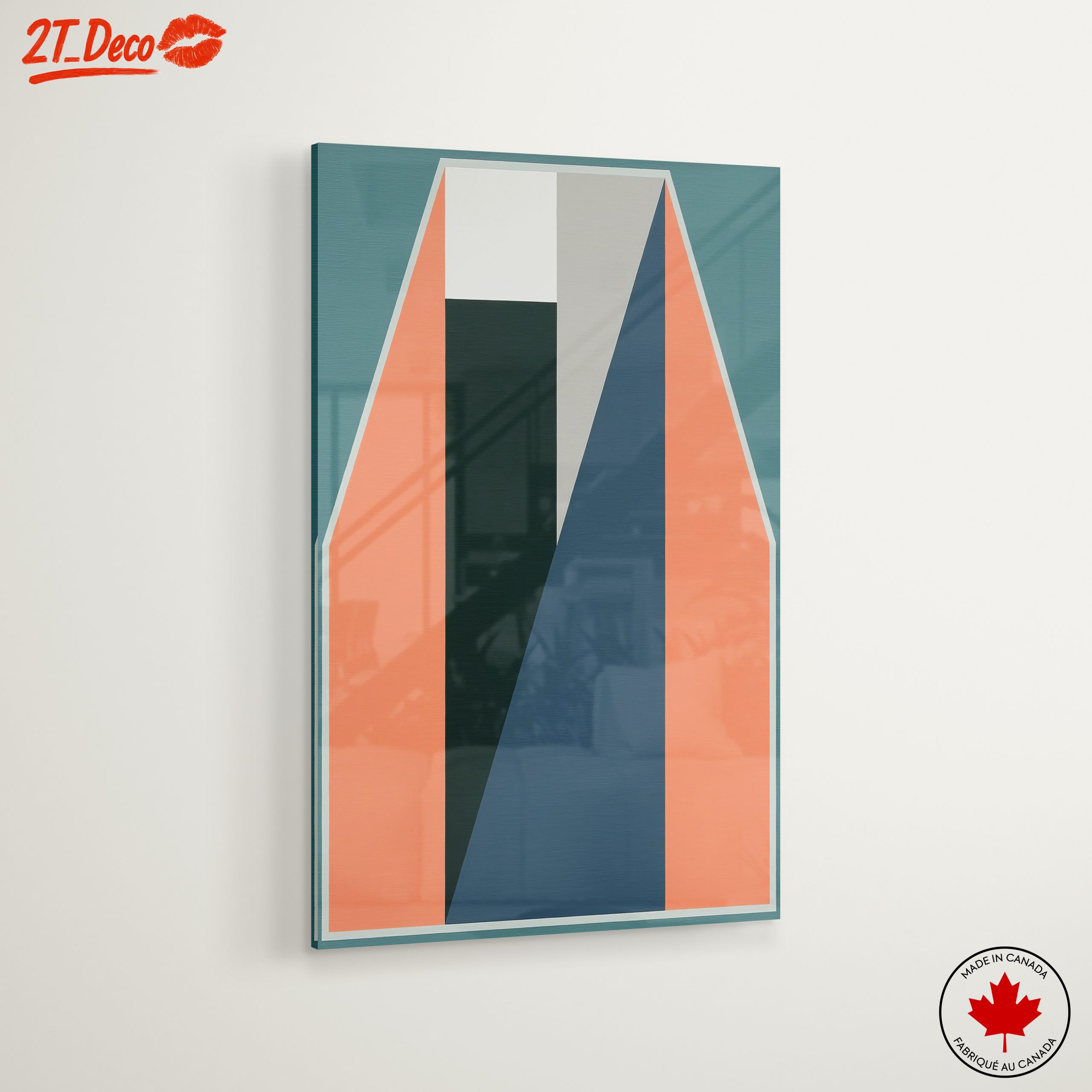 Modern Geometric Abstract Artwork 2 - Image 6
