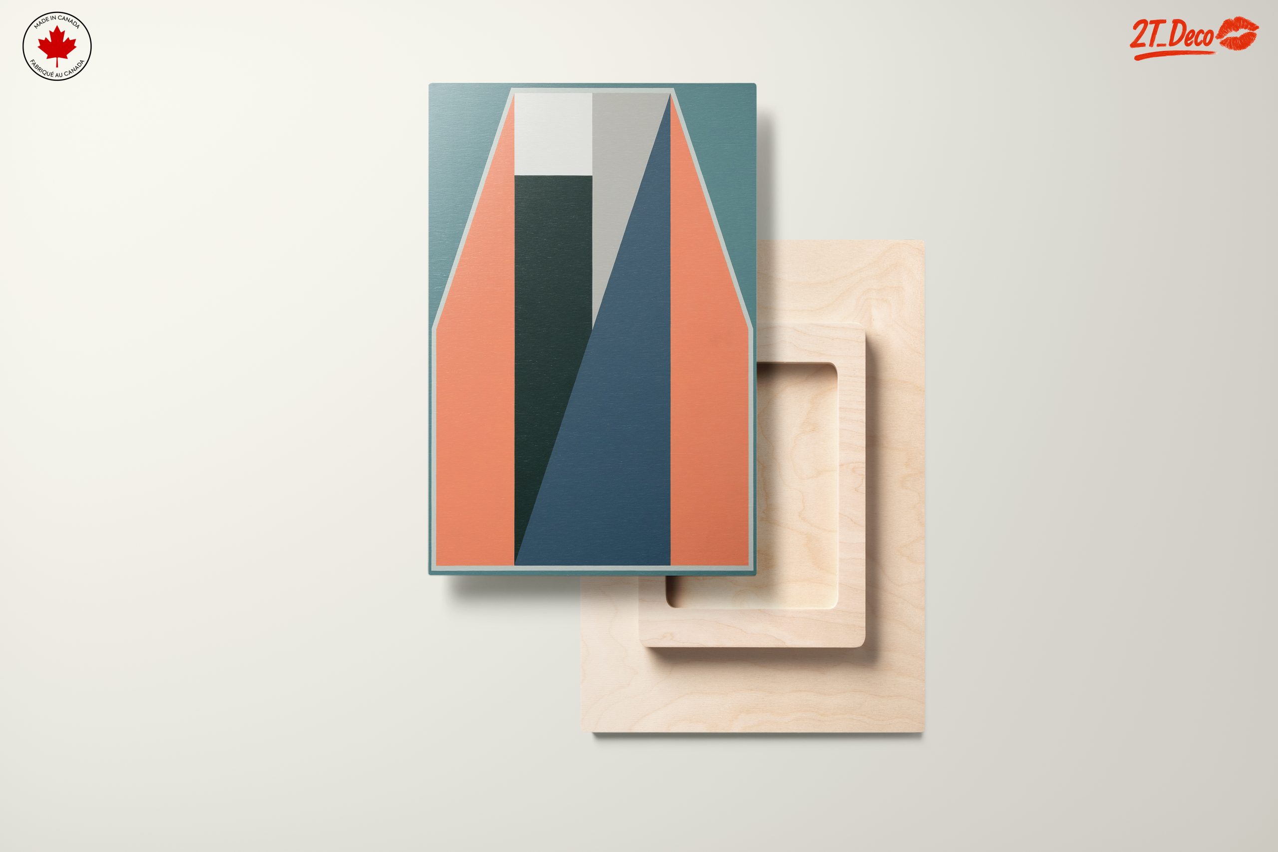Modern Geometric Abstract Artwork 2 - Image 11