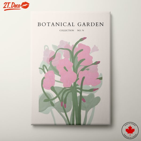 Soft Botanical Garden Artwork
