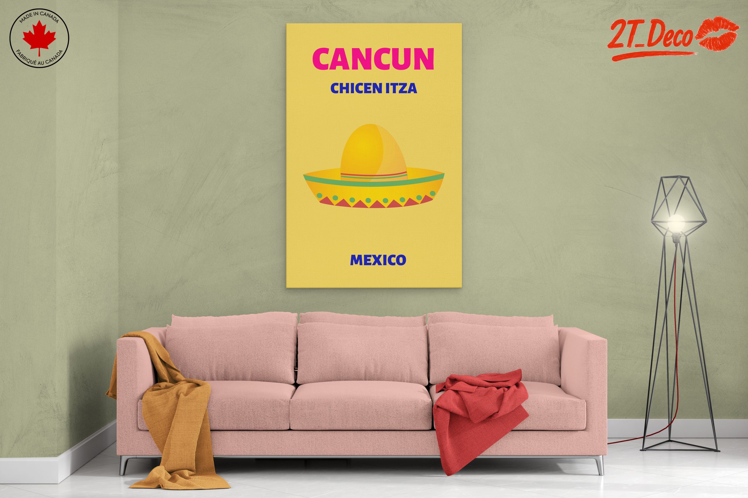 Colorful Contemporary Cultural Art of Cancun - Image 2