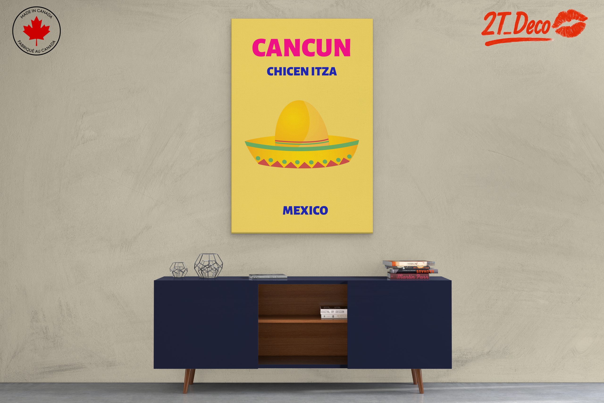Colorful Contemporary Cultural Art of Cancun - Image 3