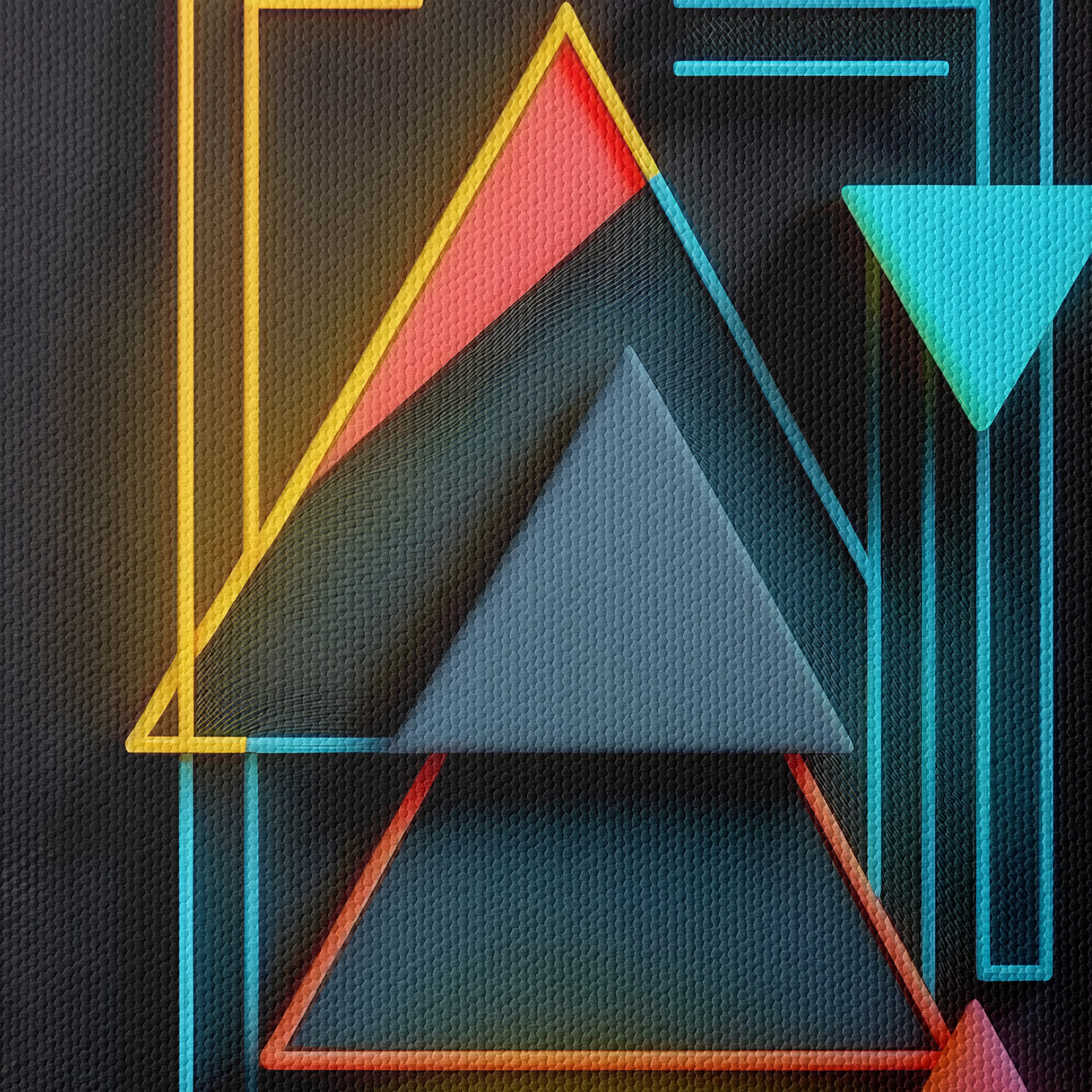 Geometric Neon Art for Modern Spaces - Image 4