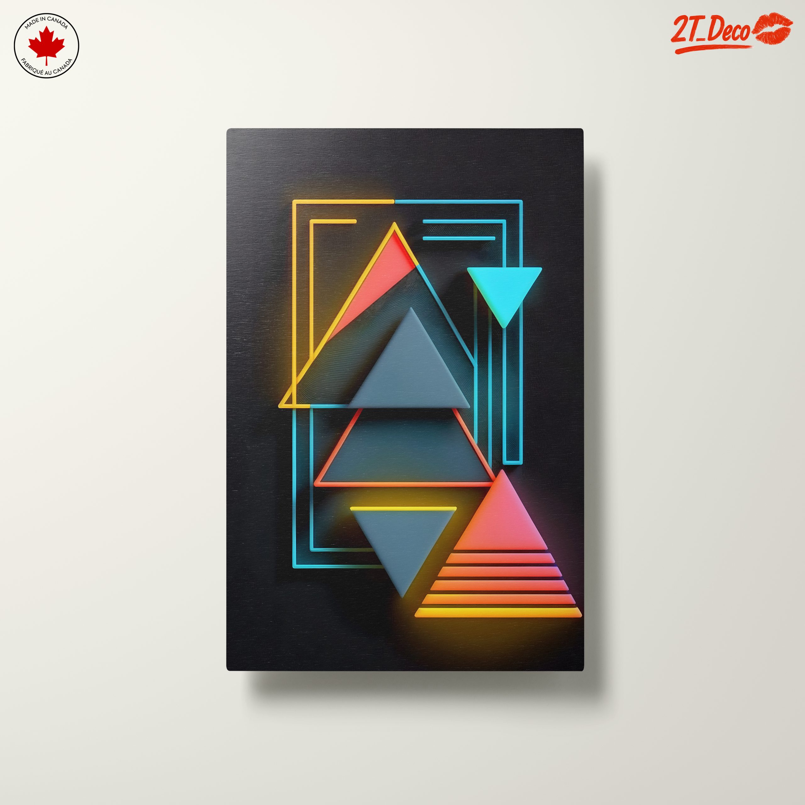 Geometric Neon Art for Modern Spaces - Image 10
